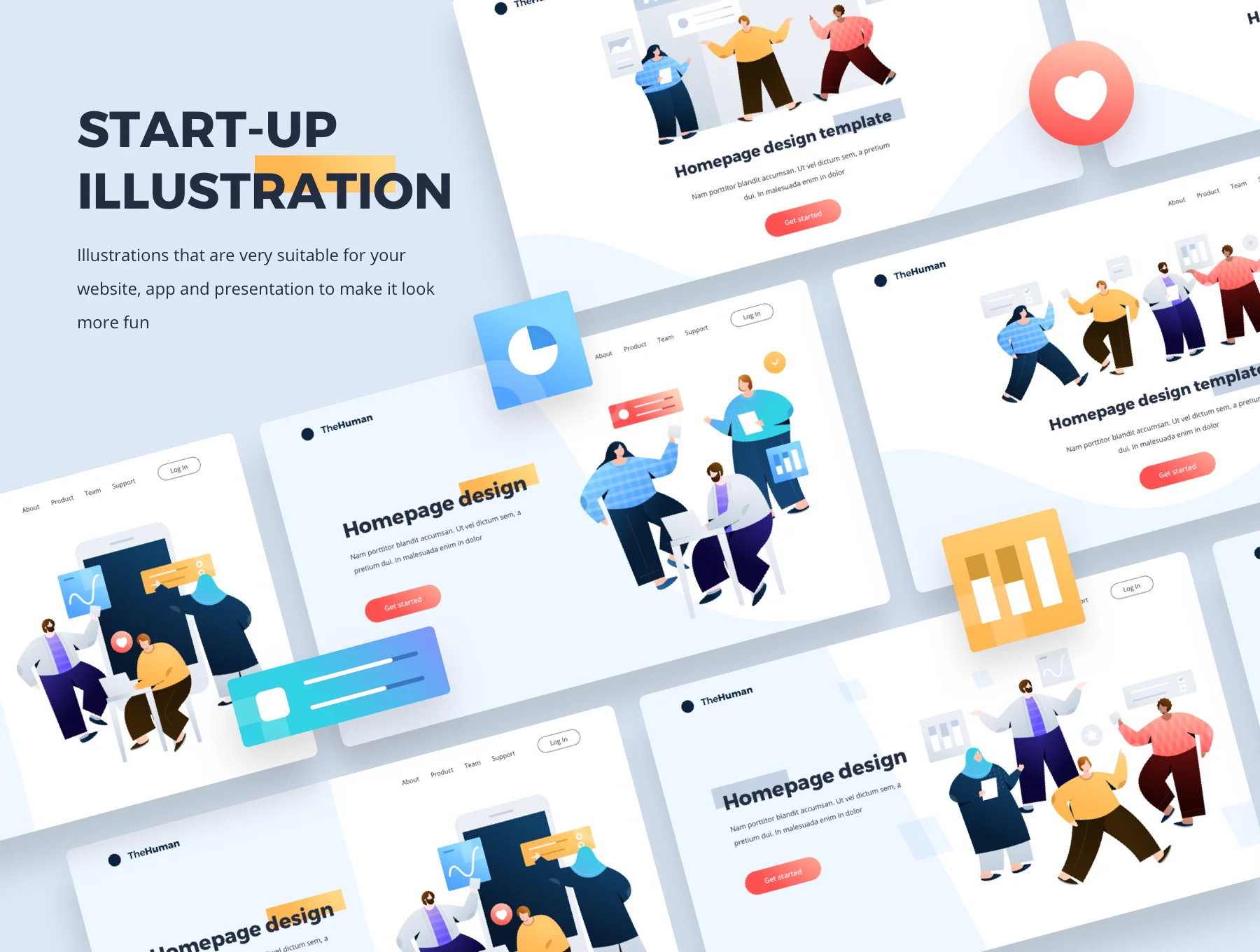 Startup Illustration kit