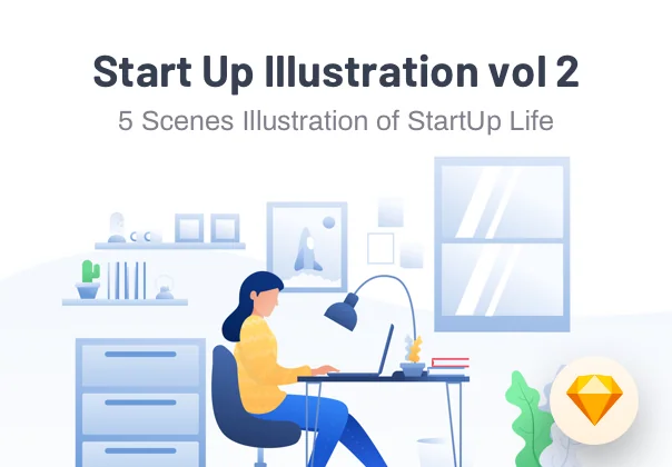 Sprint Start Up Illustrations Vol 2