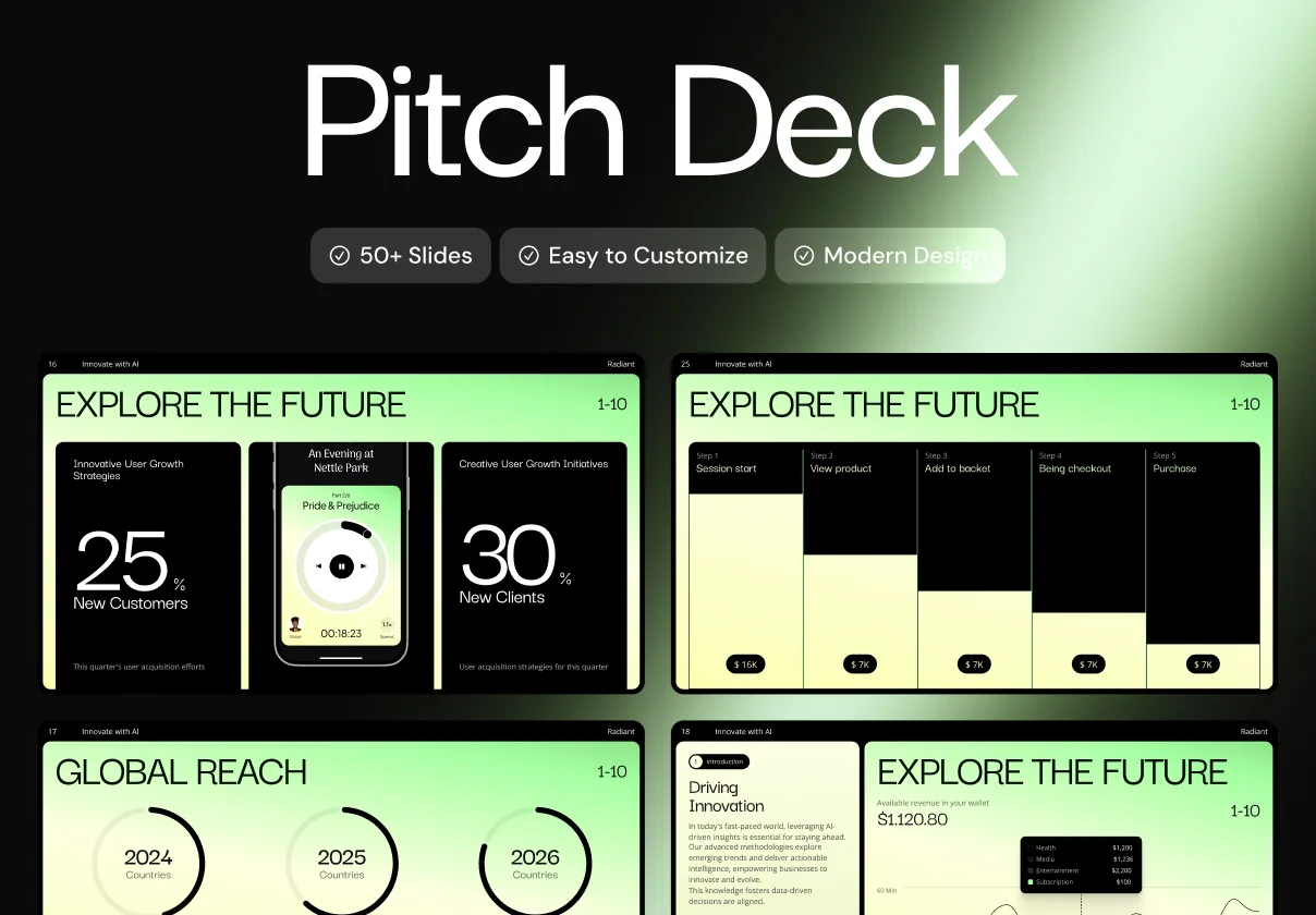 Startup Pitch Deck System