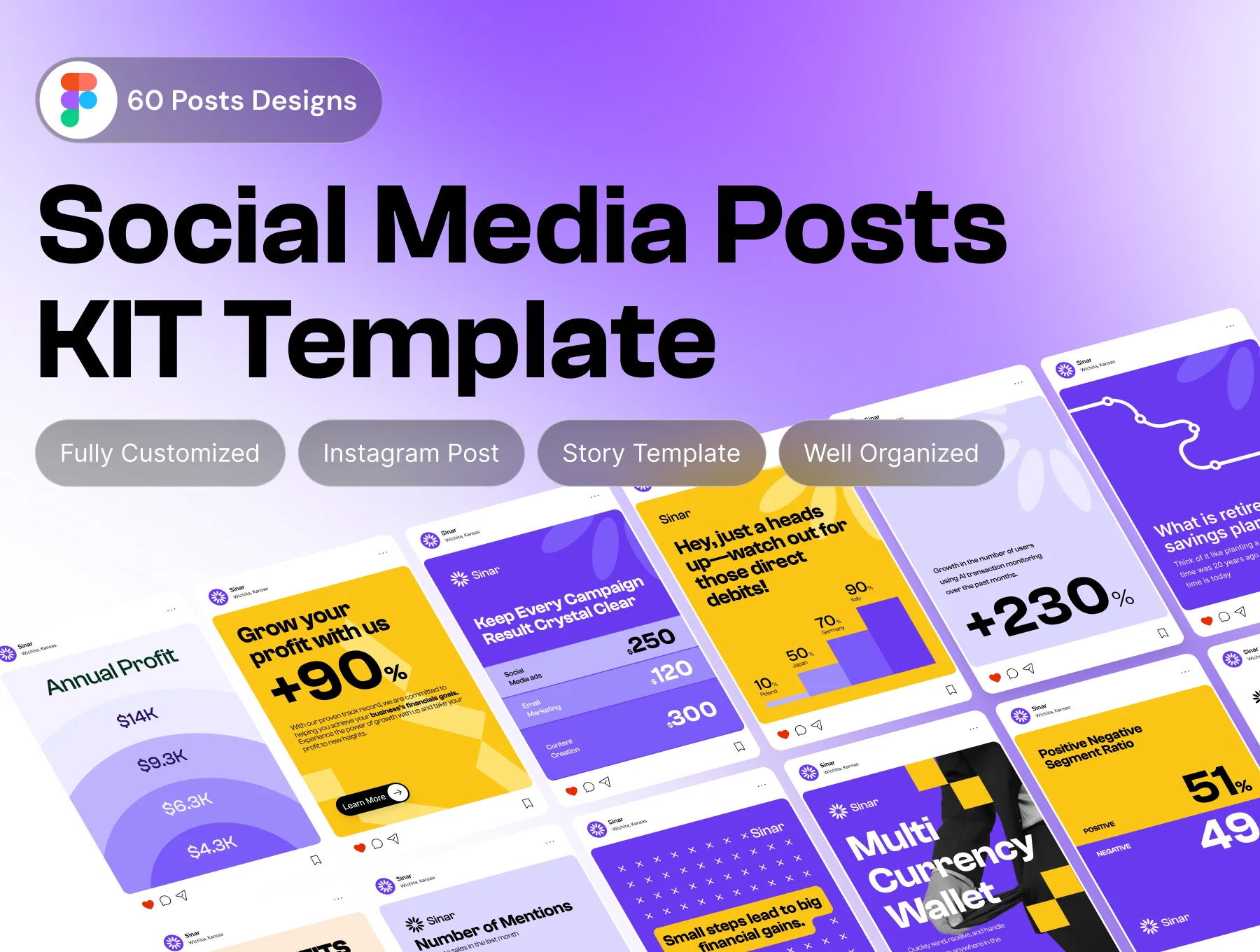 Startup Social Media Banner Pack