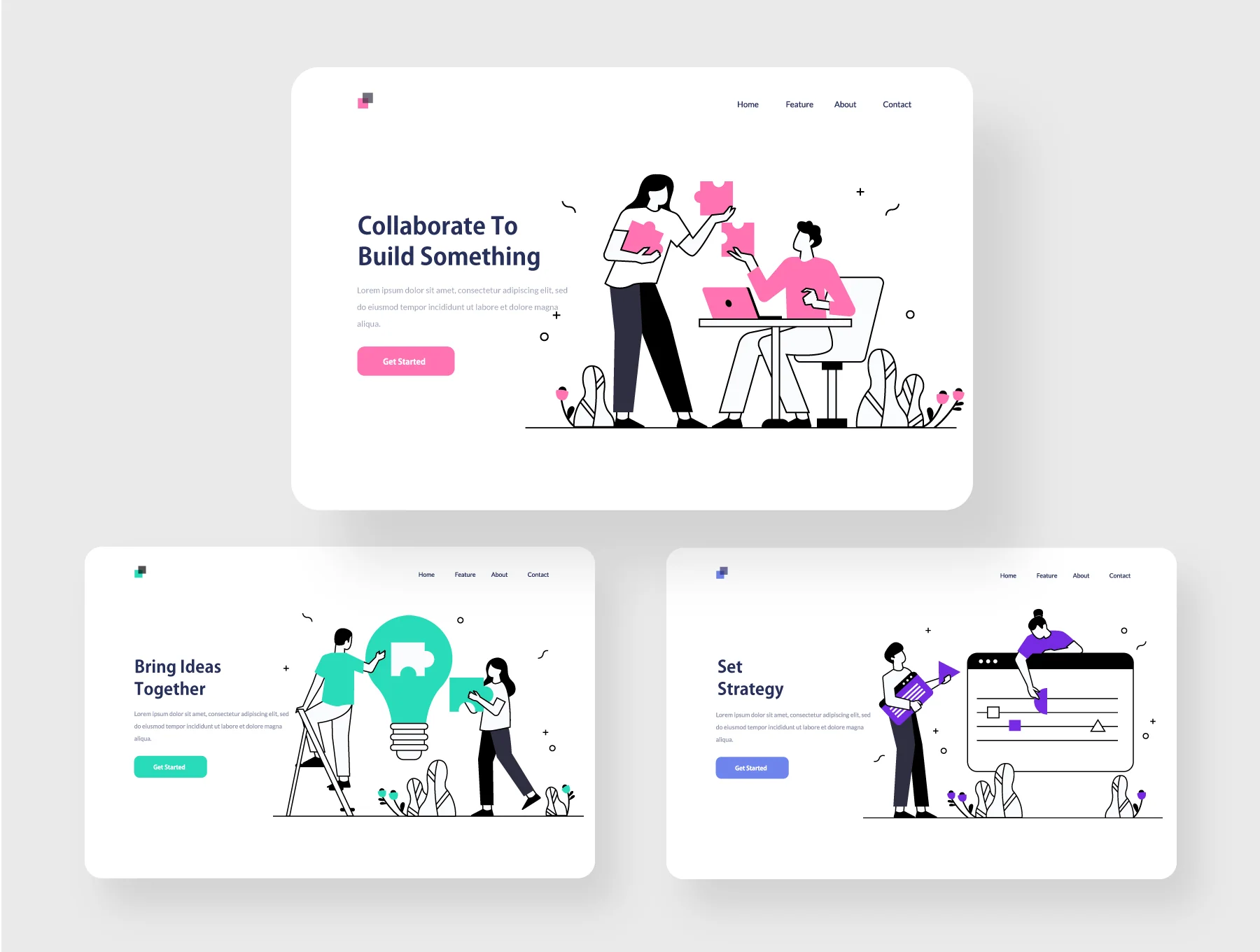 Startup & Strategy Illustration Kit 4