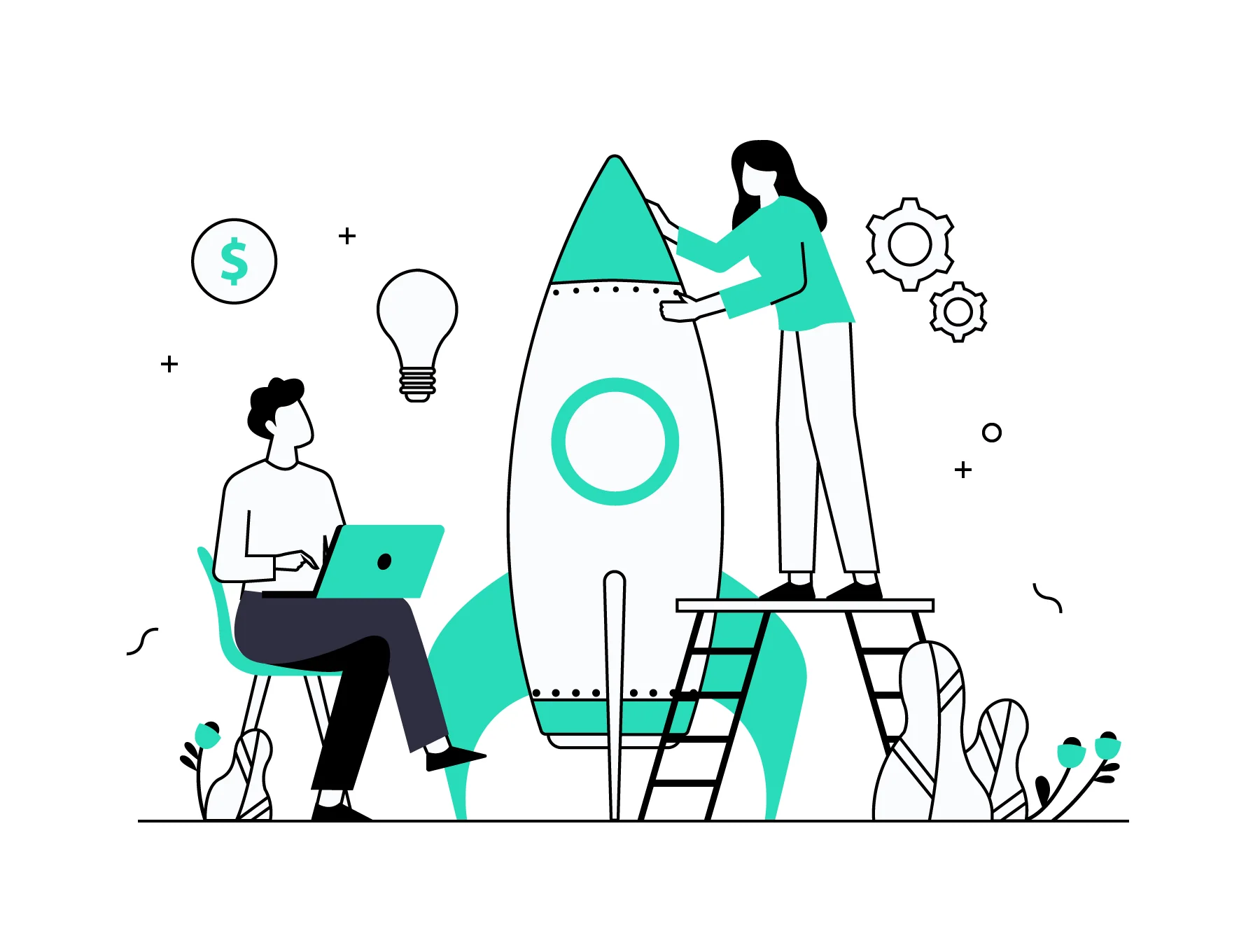 Startup & Strategy Illustration Kit 5