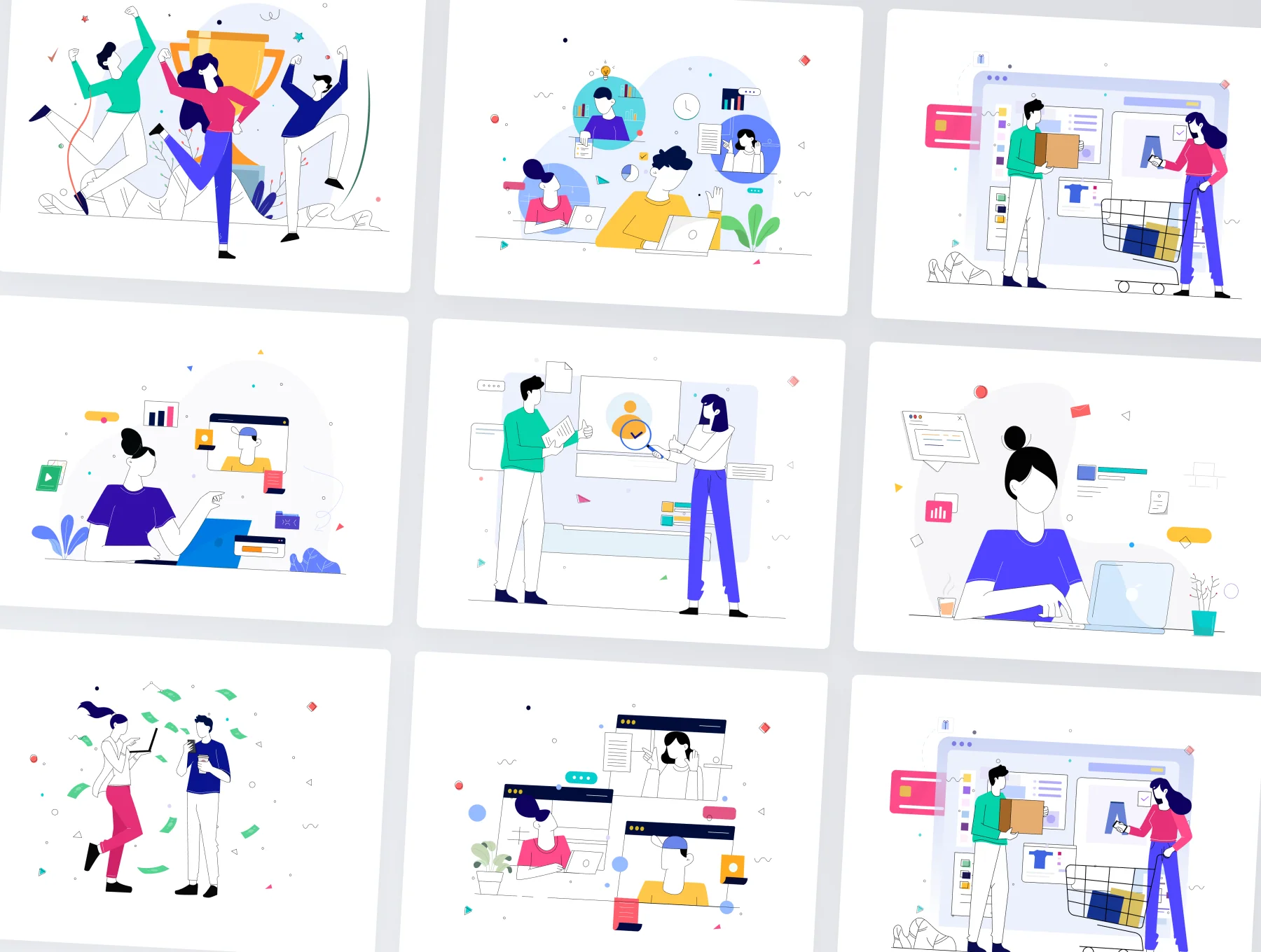 Starty -  Startup Illustration Pack 5