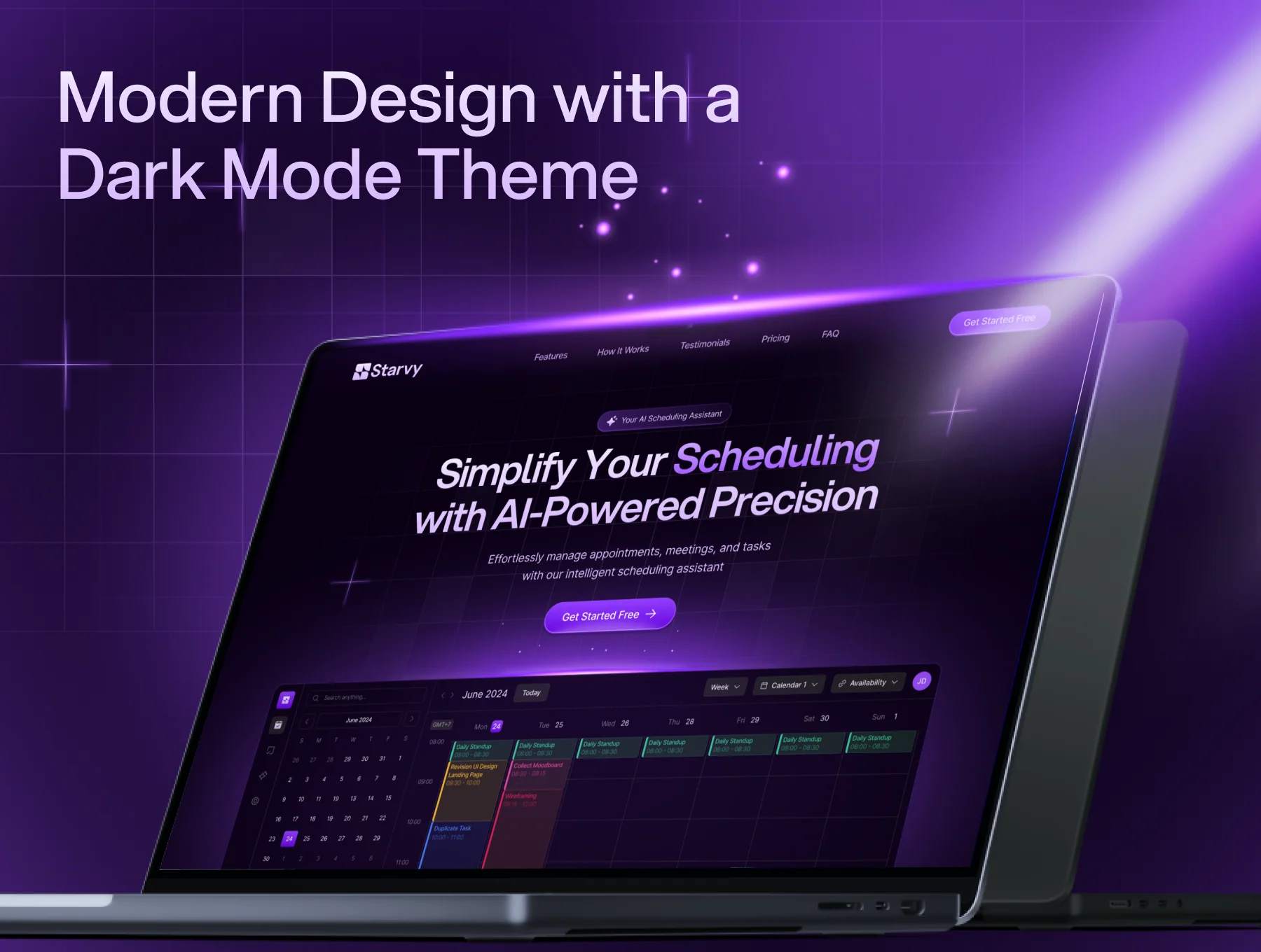 Starvy - Technology Website Template 4