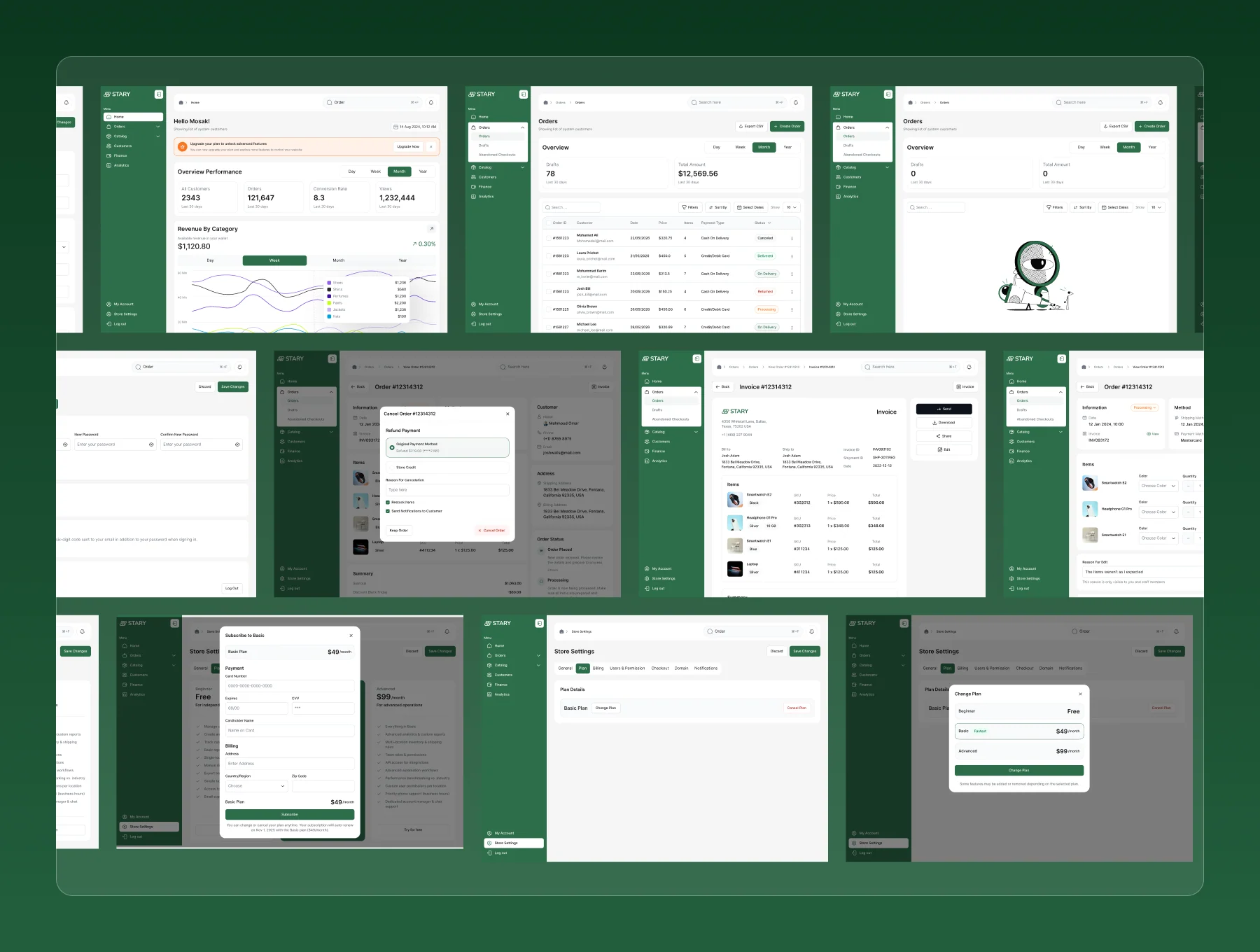 Stary - E-commerce Admin Dashboard UI Kit 5