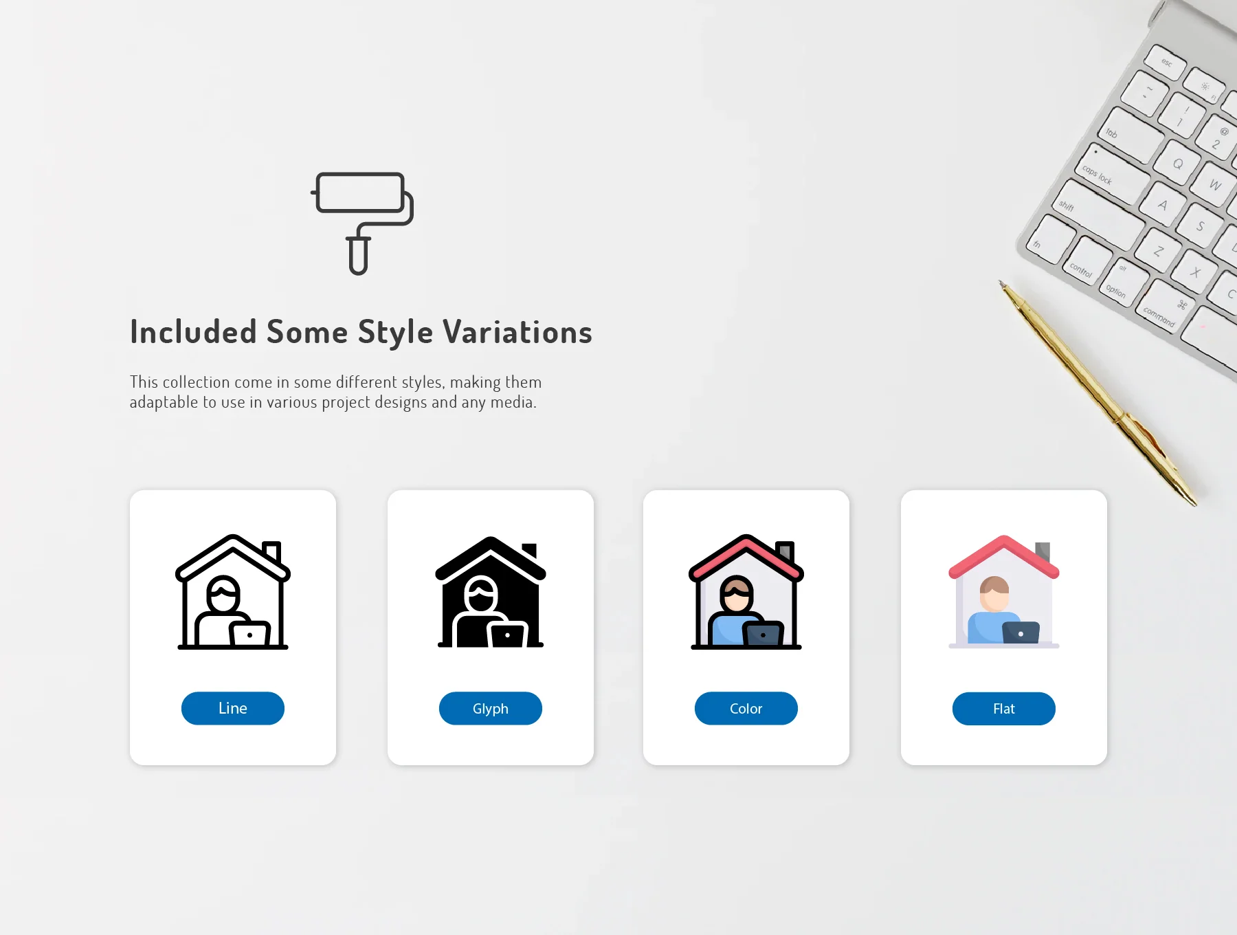 Stay at Home Icons 2
