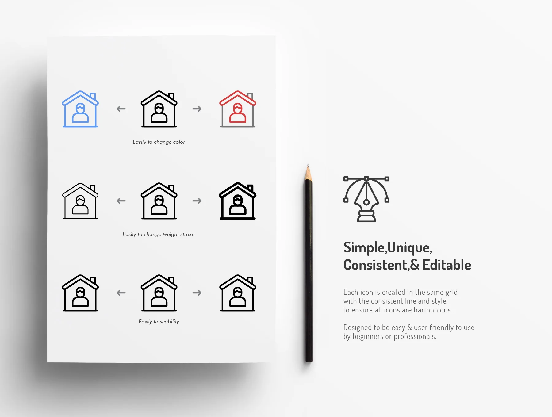 Stay at Home Icons 3