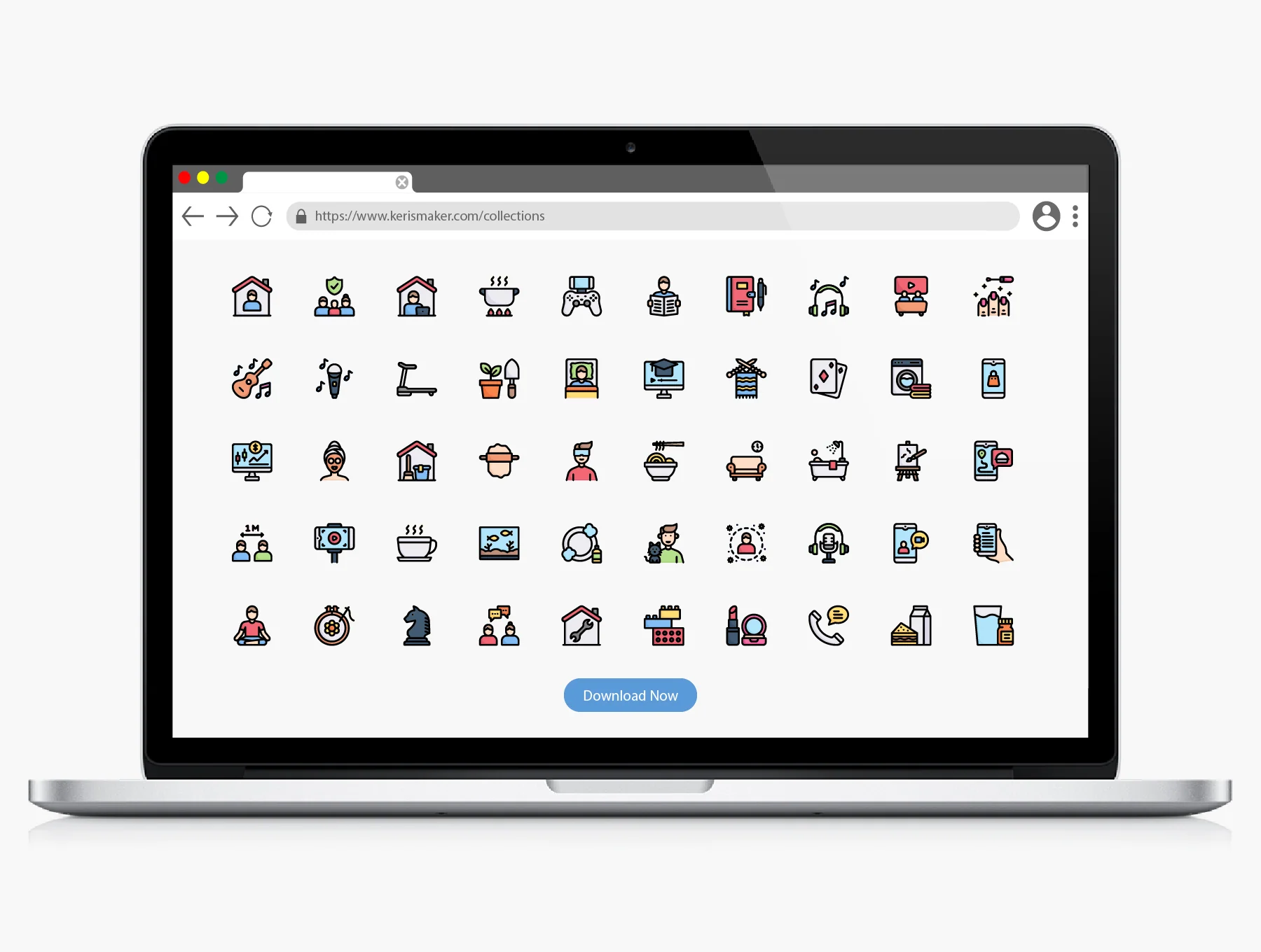 Stay at Home Icons 5