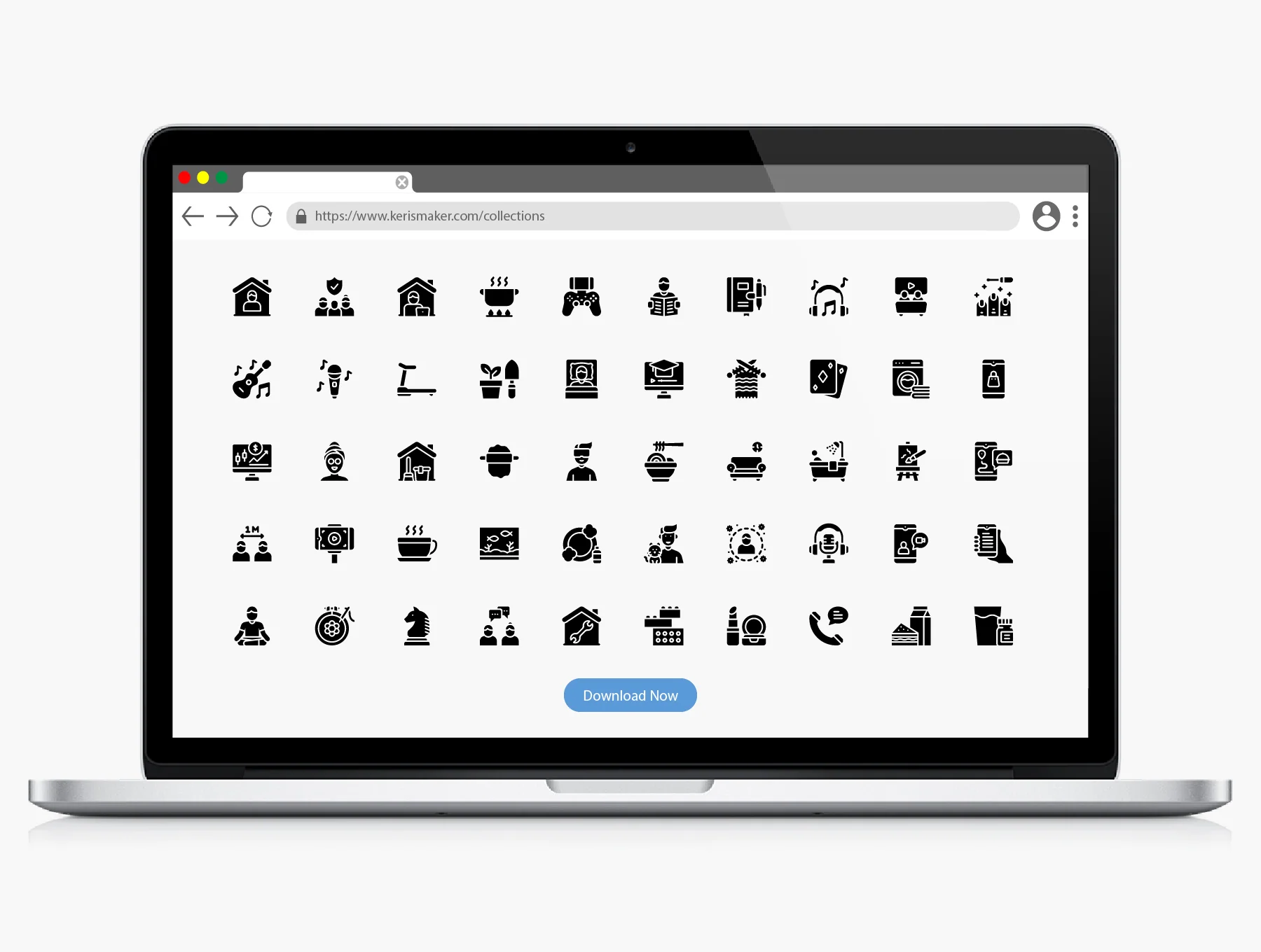 Stay at Home Icons 6