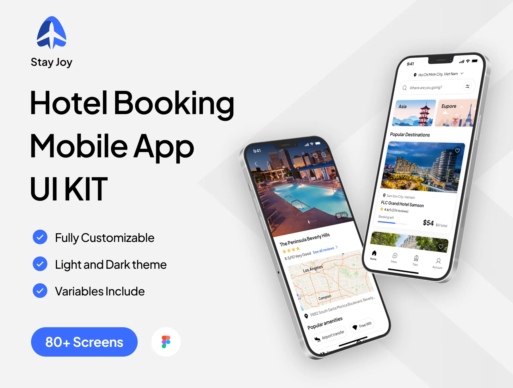Stay Joy - Hotel Booking Mobile App UI KIT