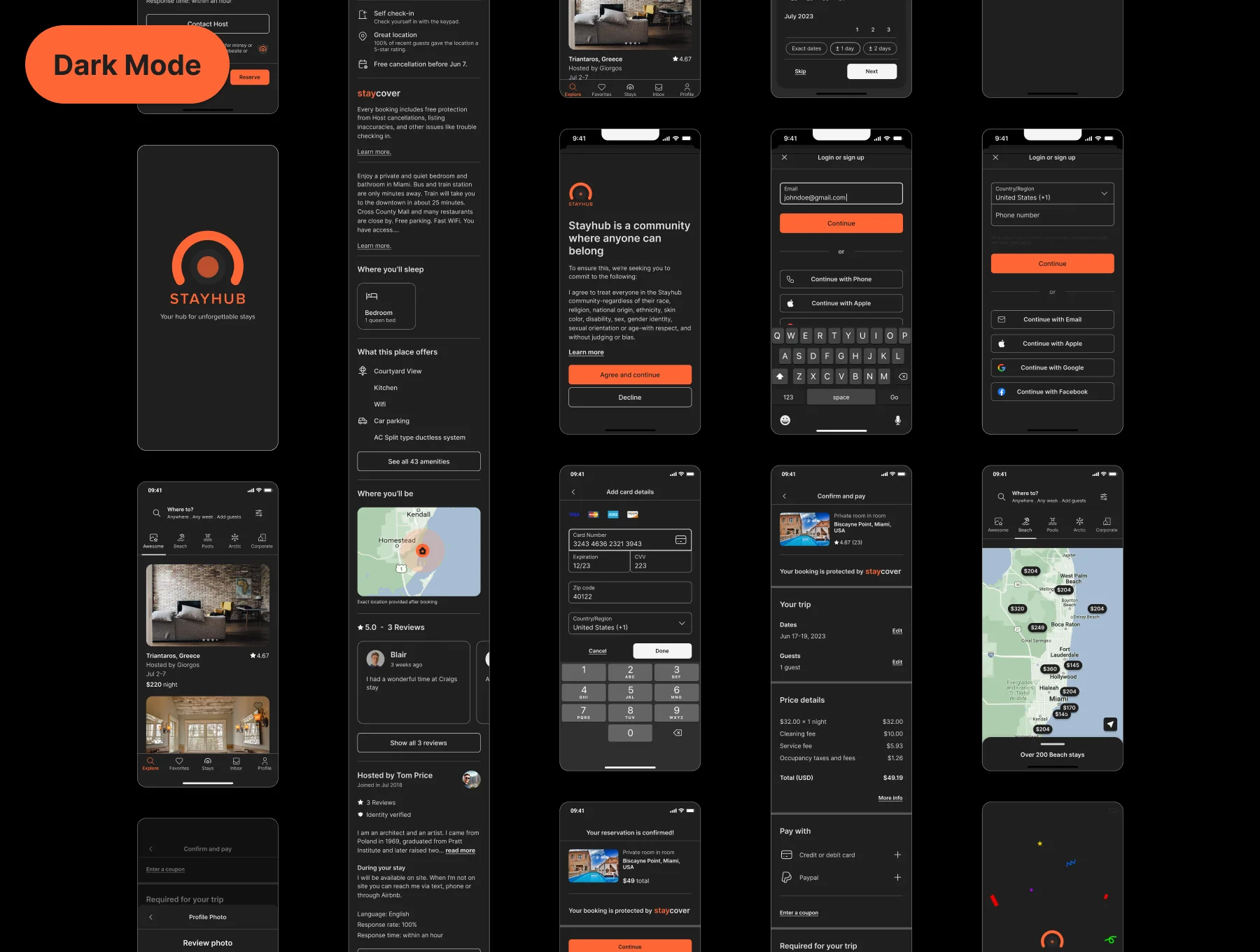 Stayhub iOS Figma UI Kit 6