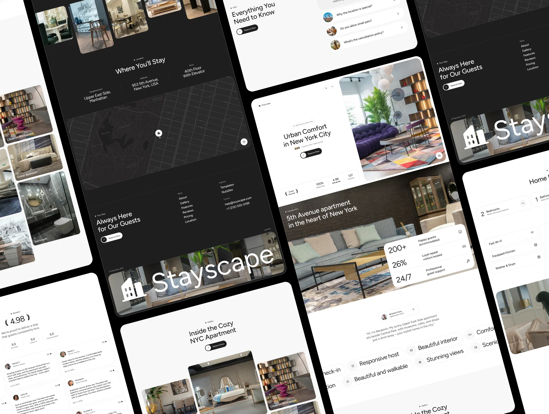 Stayscape – Apartment Landing Page 5