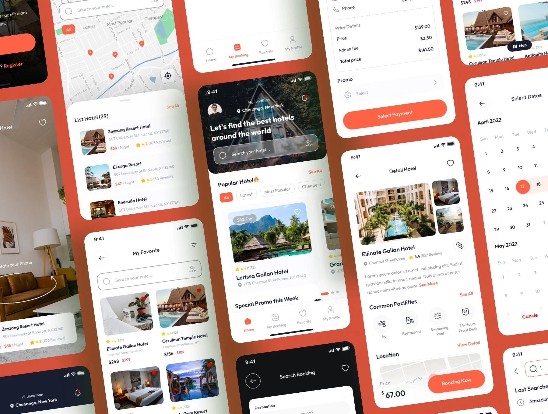 StaySelect - Hotel Booking App Ui Kits 5