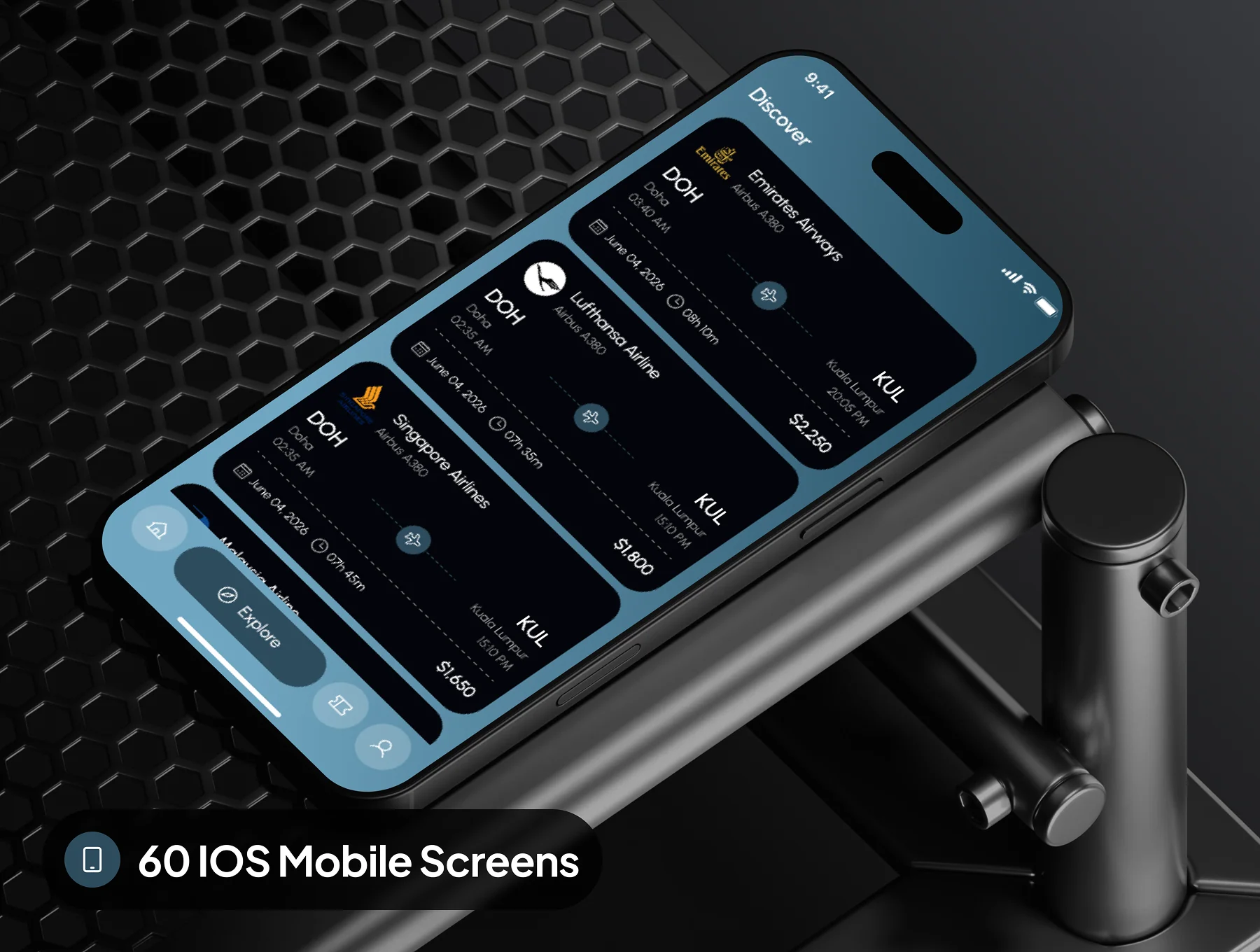 Stazin - Flight Ticket Booking App UI Kit 9