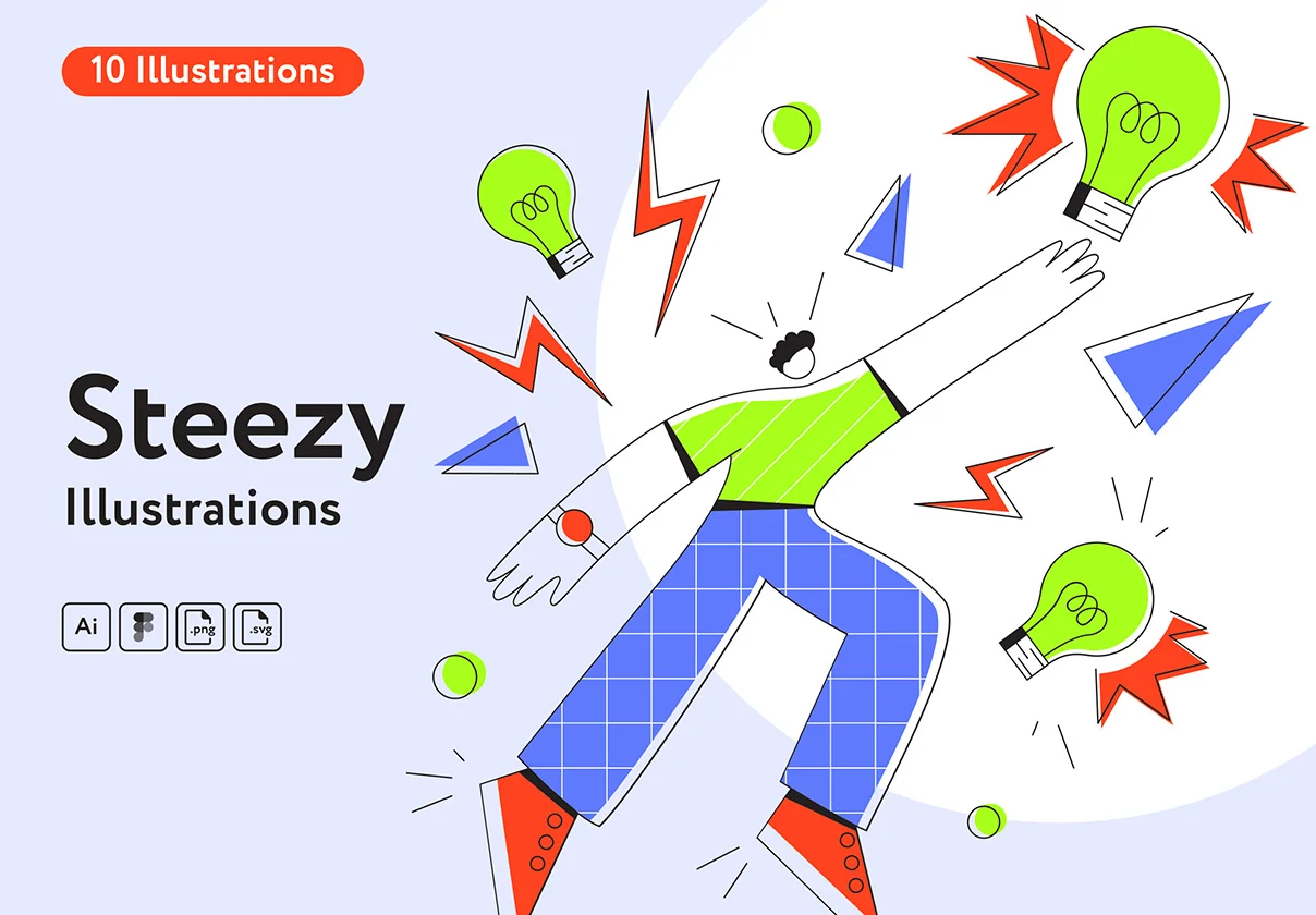 Steezy Illustrations