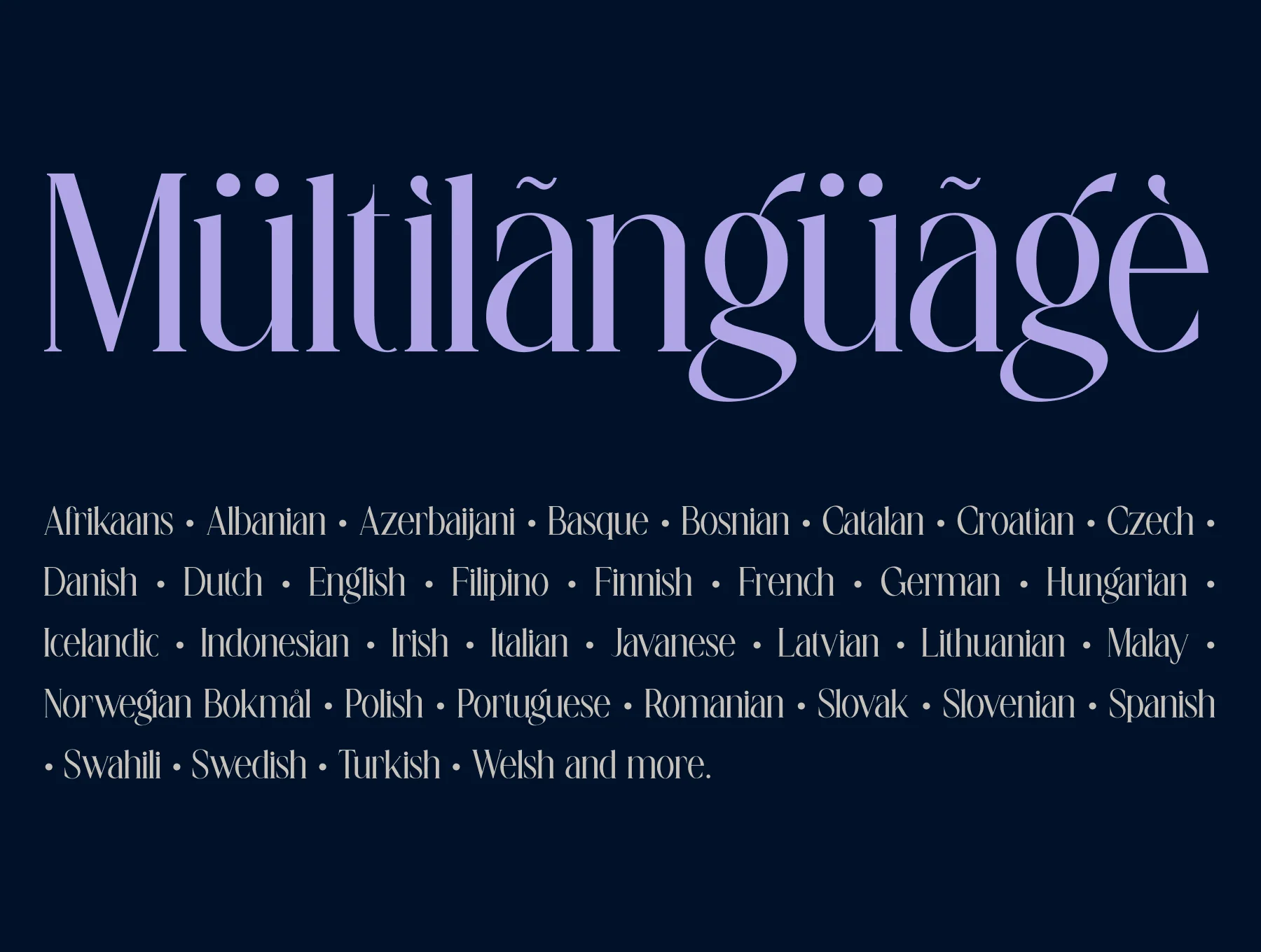 Stellar Oracle — Celestial Display Serif Font 3