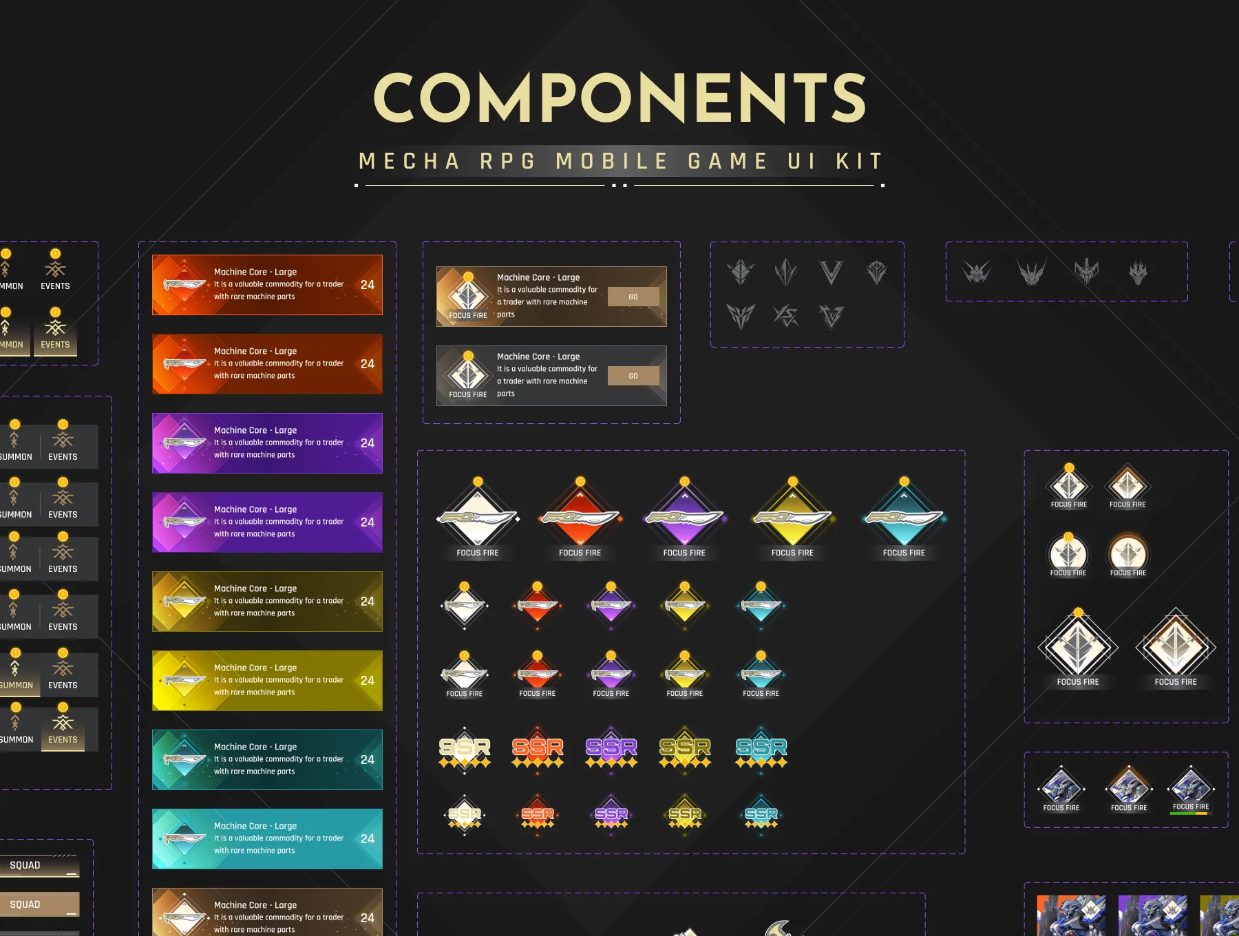 Stellarix Mobile Game UI Kit 7