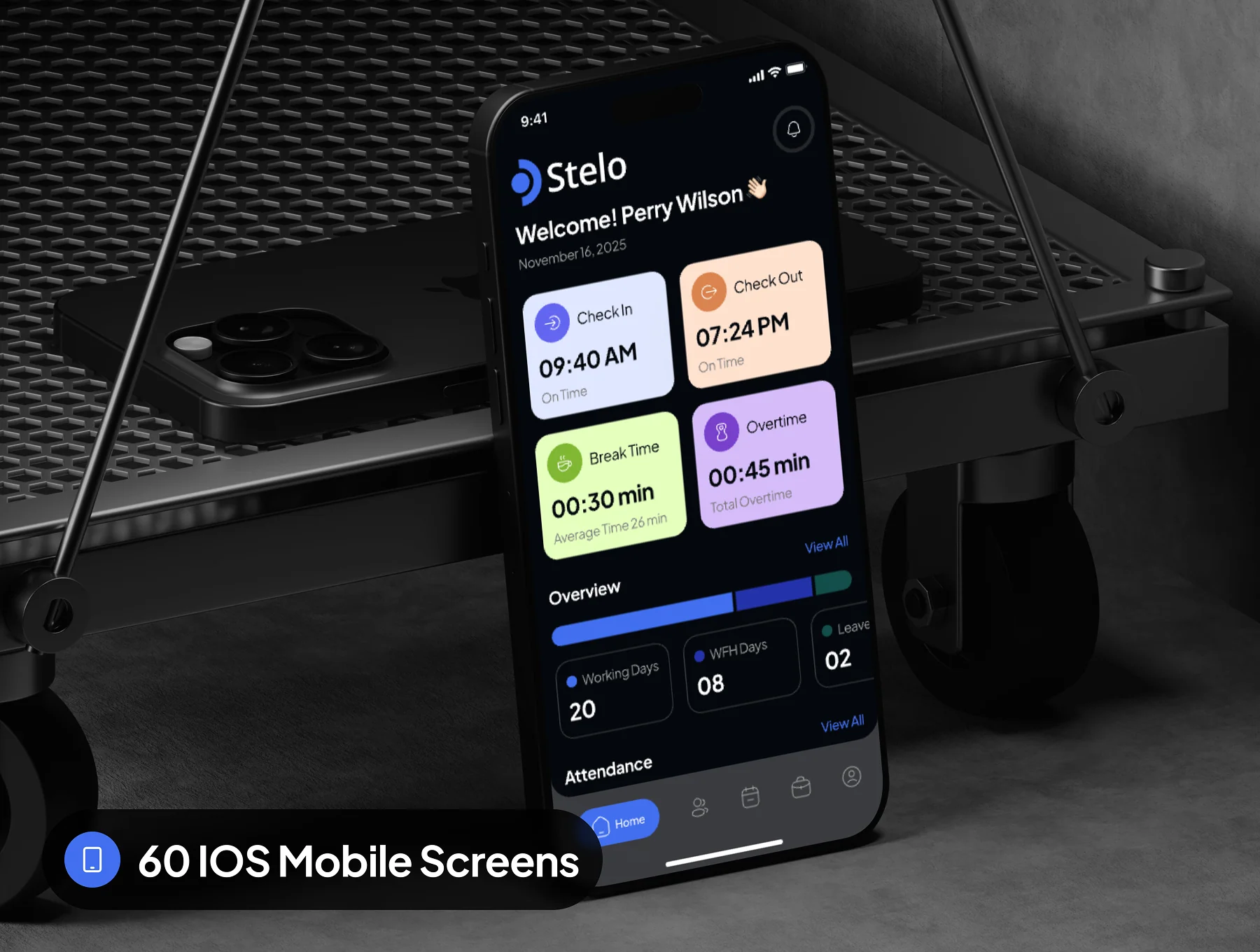 Stelo - HR Management App UI Kit 9