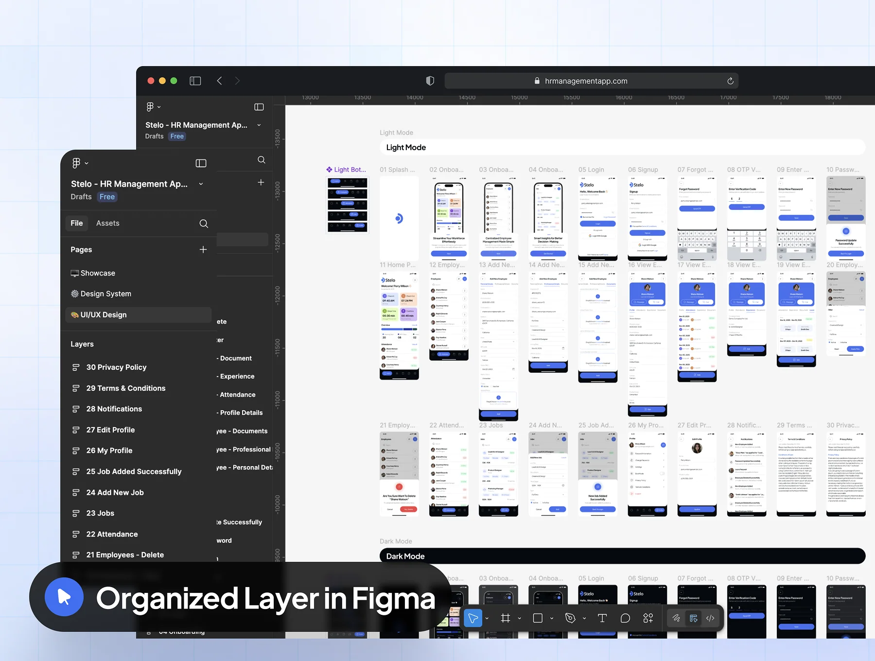 Stelo - HR Management App UI Kit 8