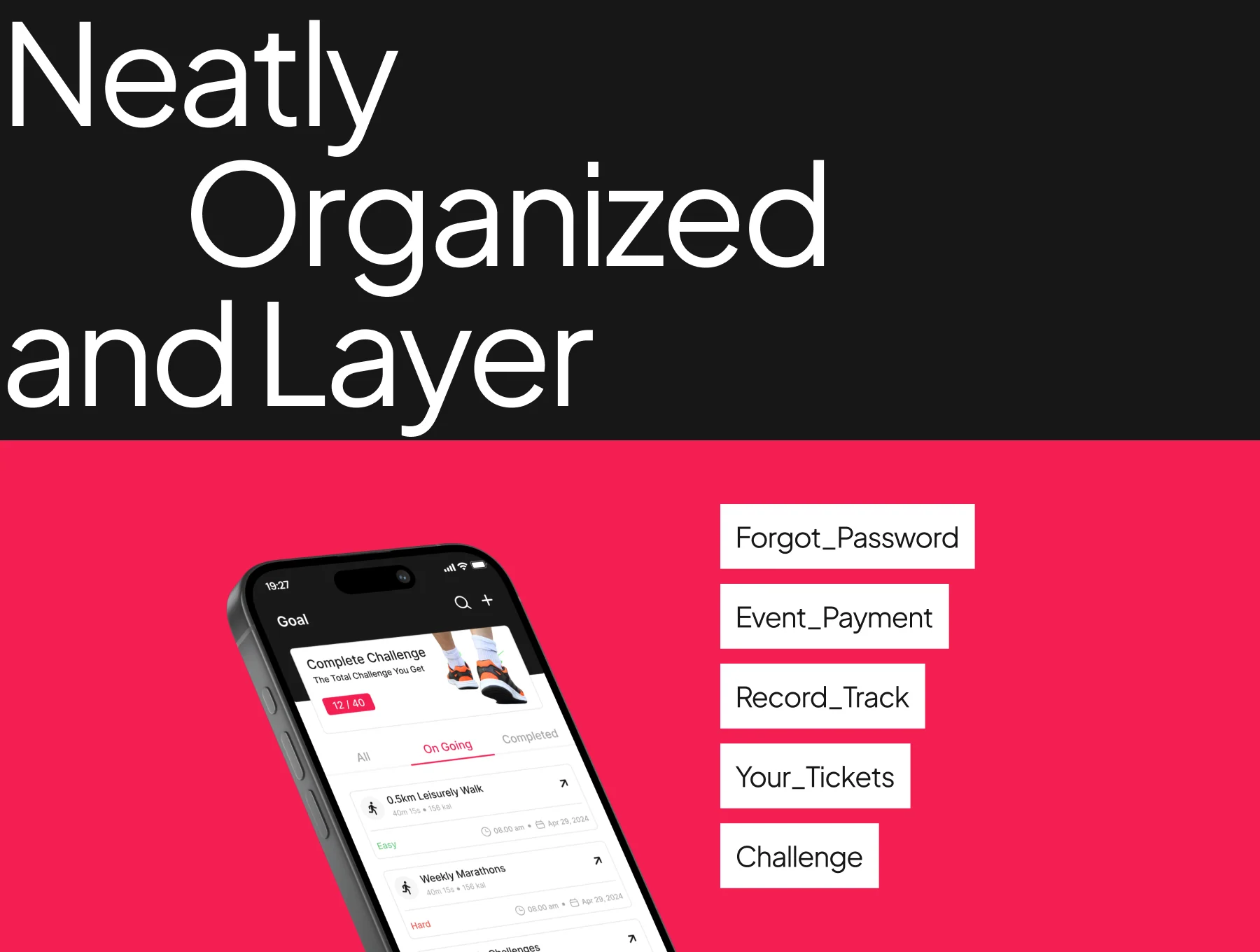 Step Tracker App UI Kit 4