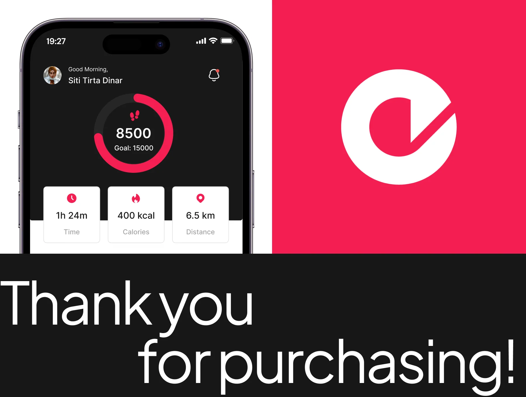 Step Tracker App UI Kit 8