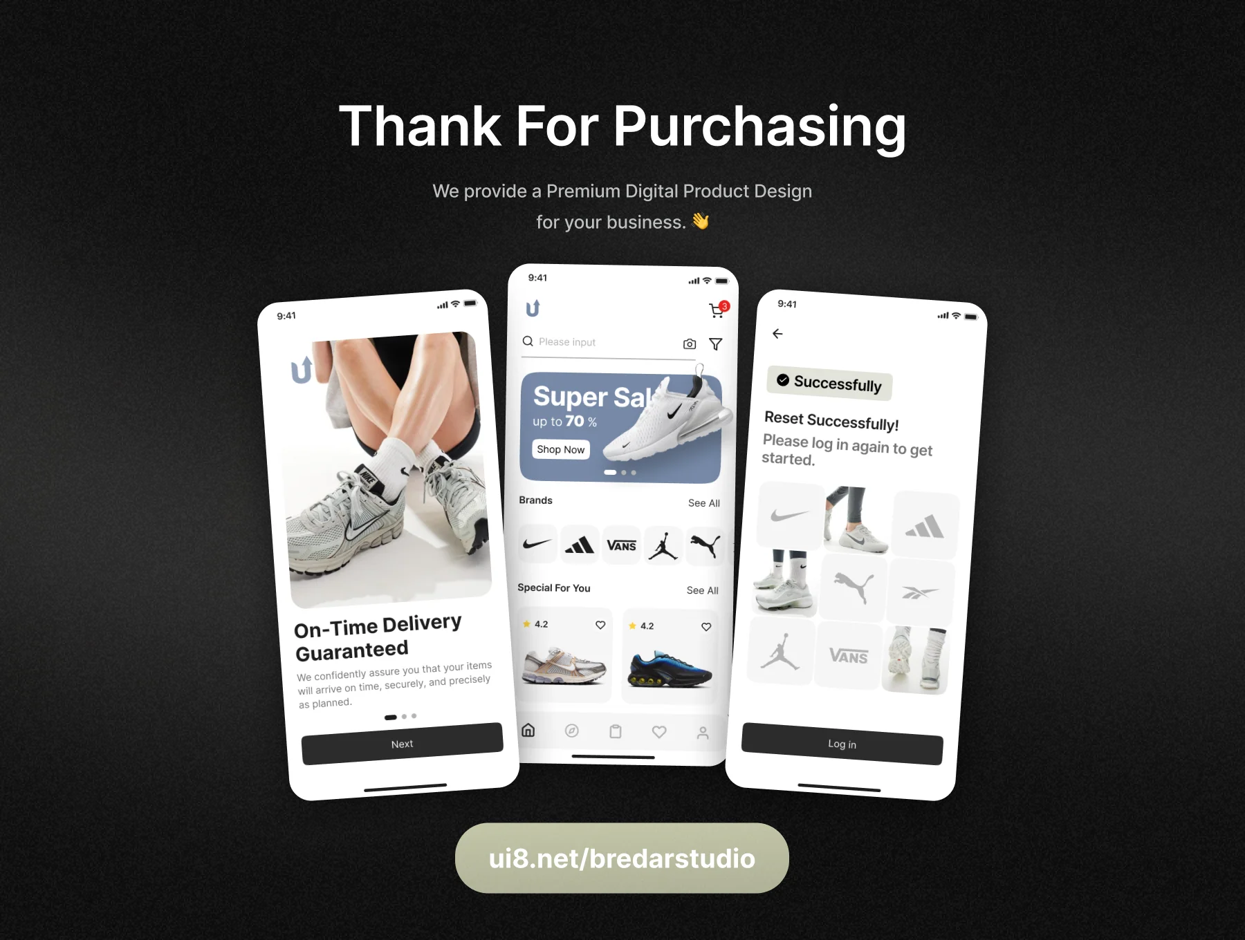 StepUp - Brand Marketplace Apps UI KIT 6