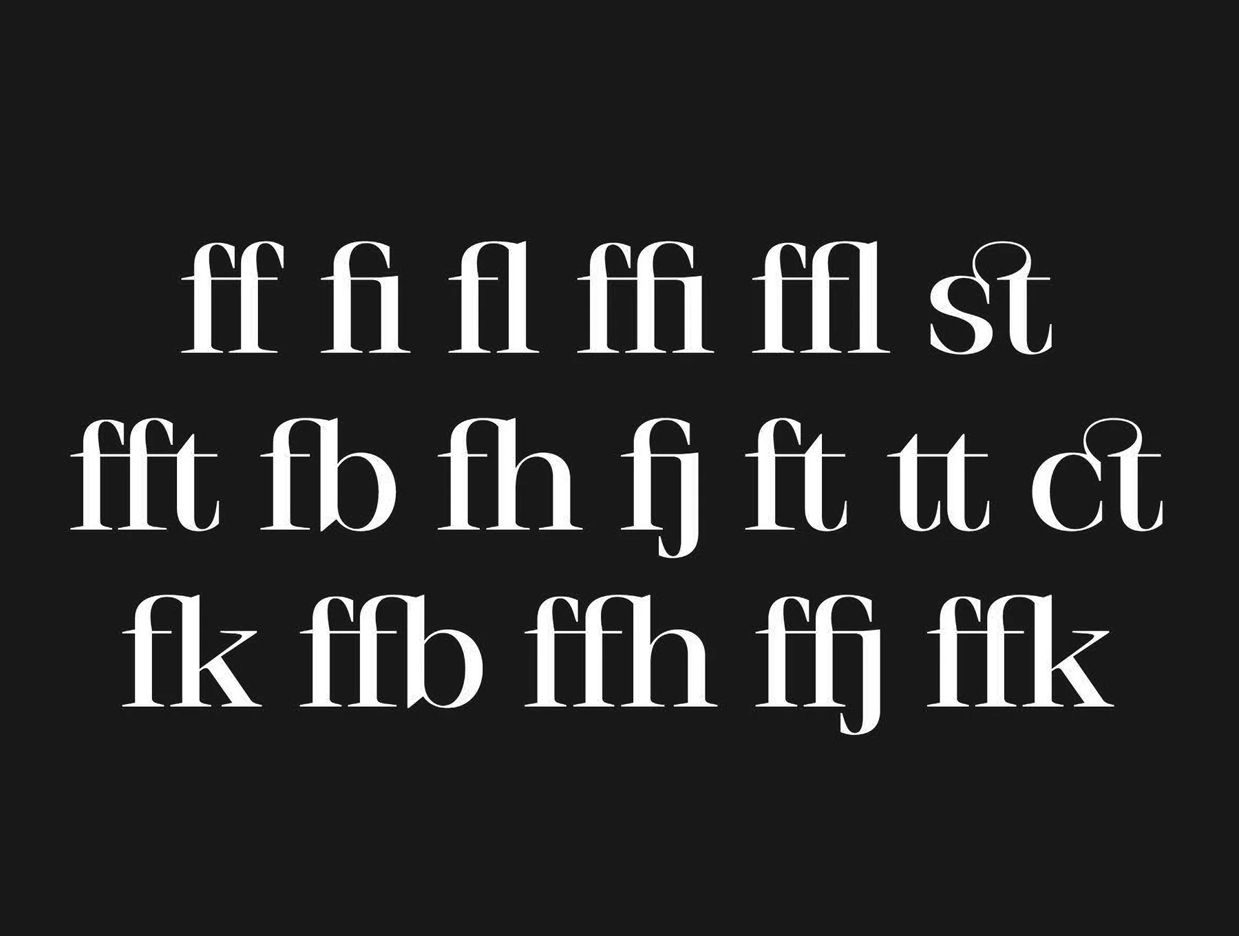 Stigsa Display Font Family 12