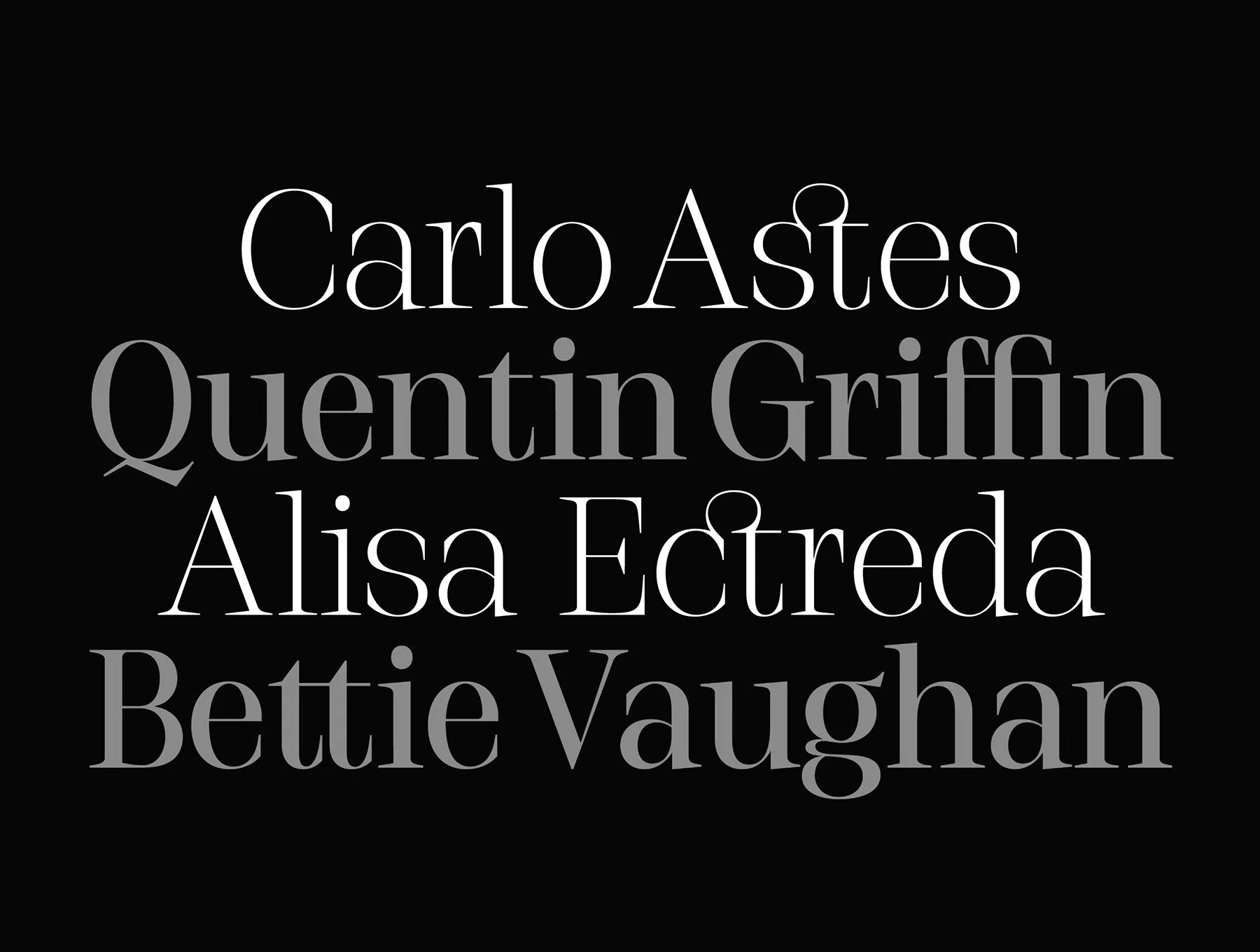 Stigsa Display Font Family 3