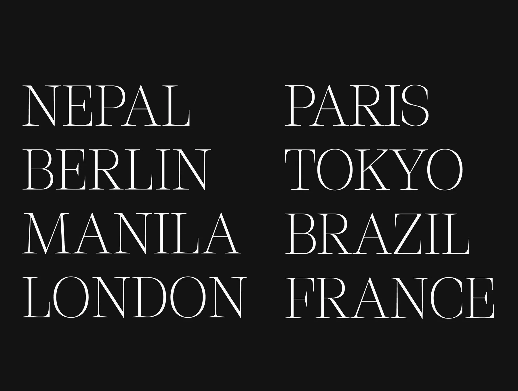 Stigsa Display Font Family 5