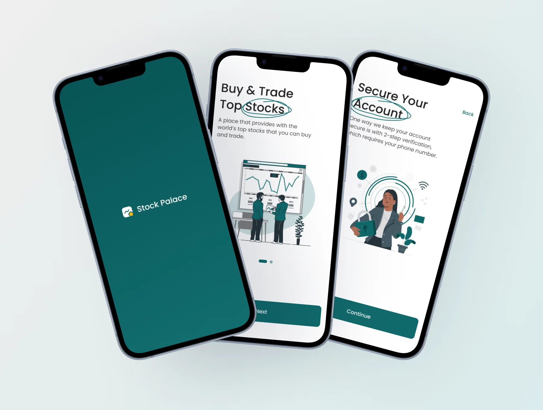 Stock Palace App UI Kit 3