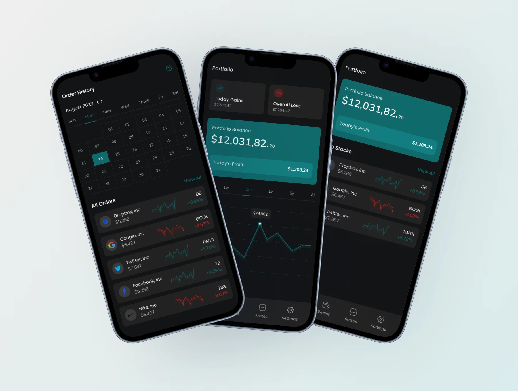 Stock Palace App UI Kit 7