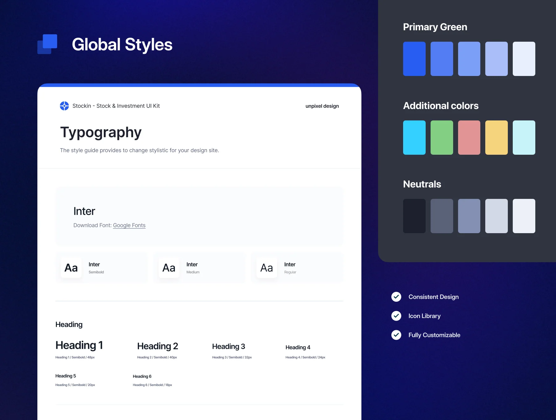 Stockin: Stock & Investment App UI Kit 5