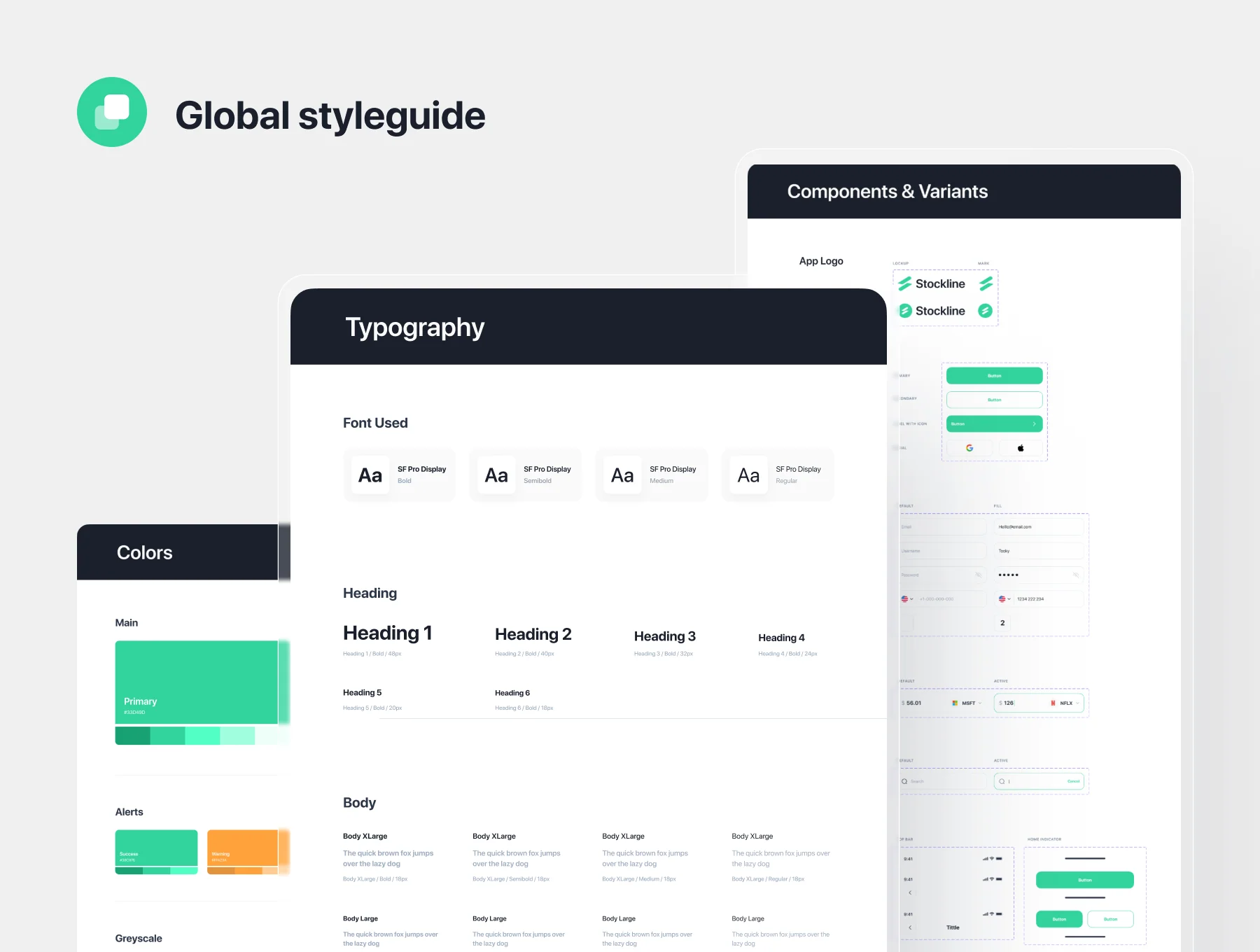 Stockline - Stock Market App UI Kit 4