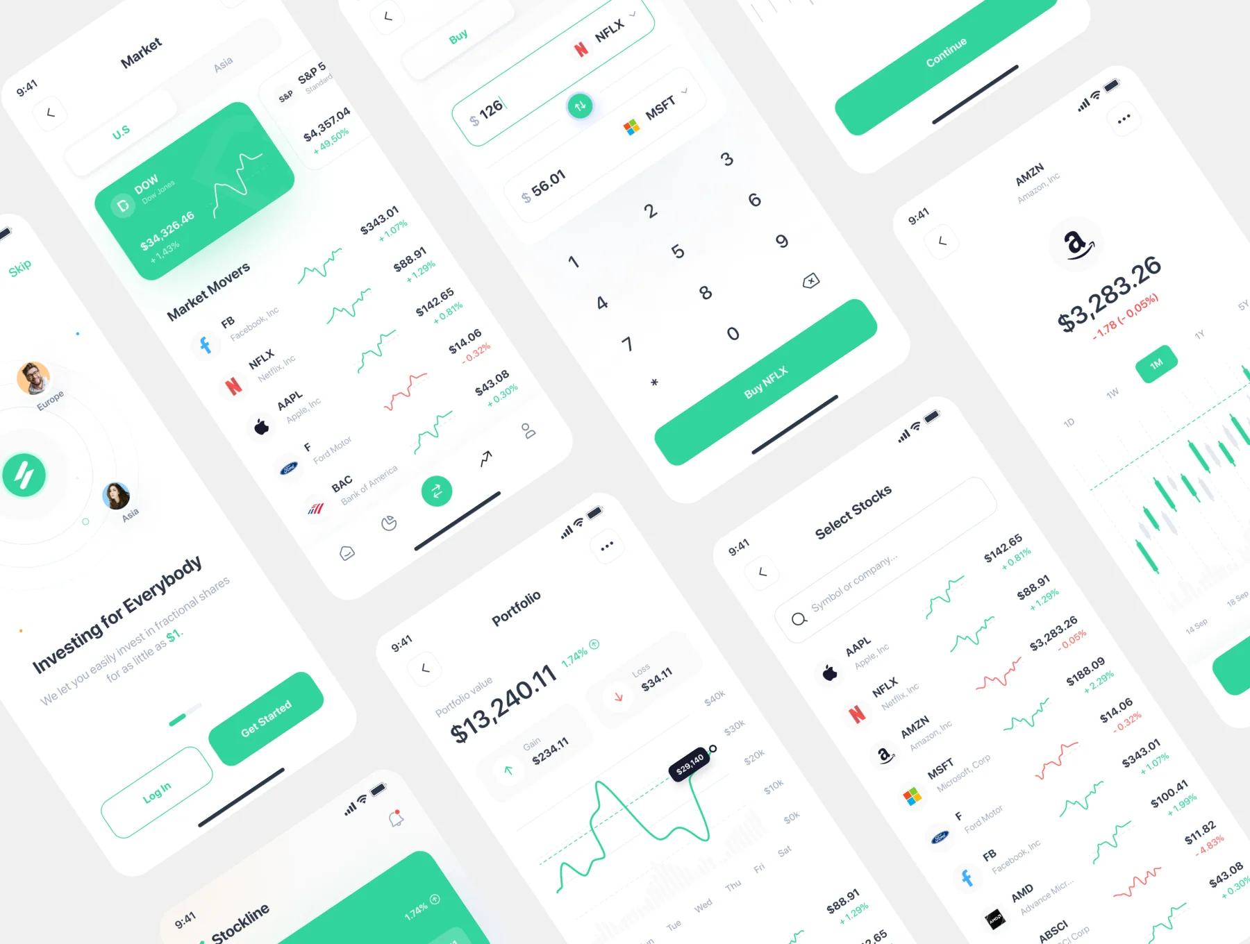 Stockline - Stock Market App UI Kit 5