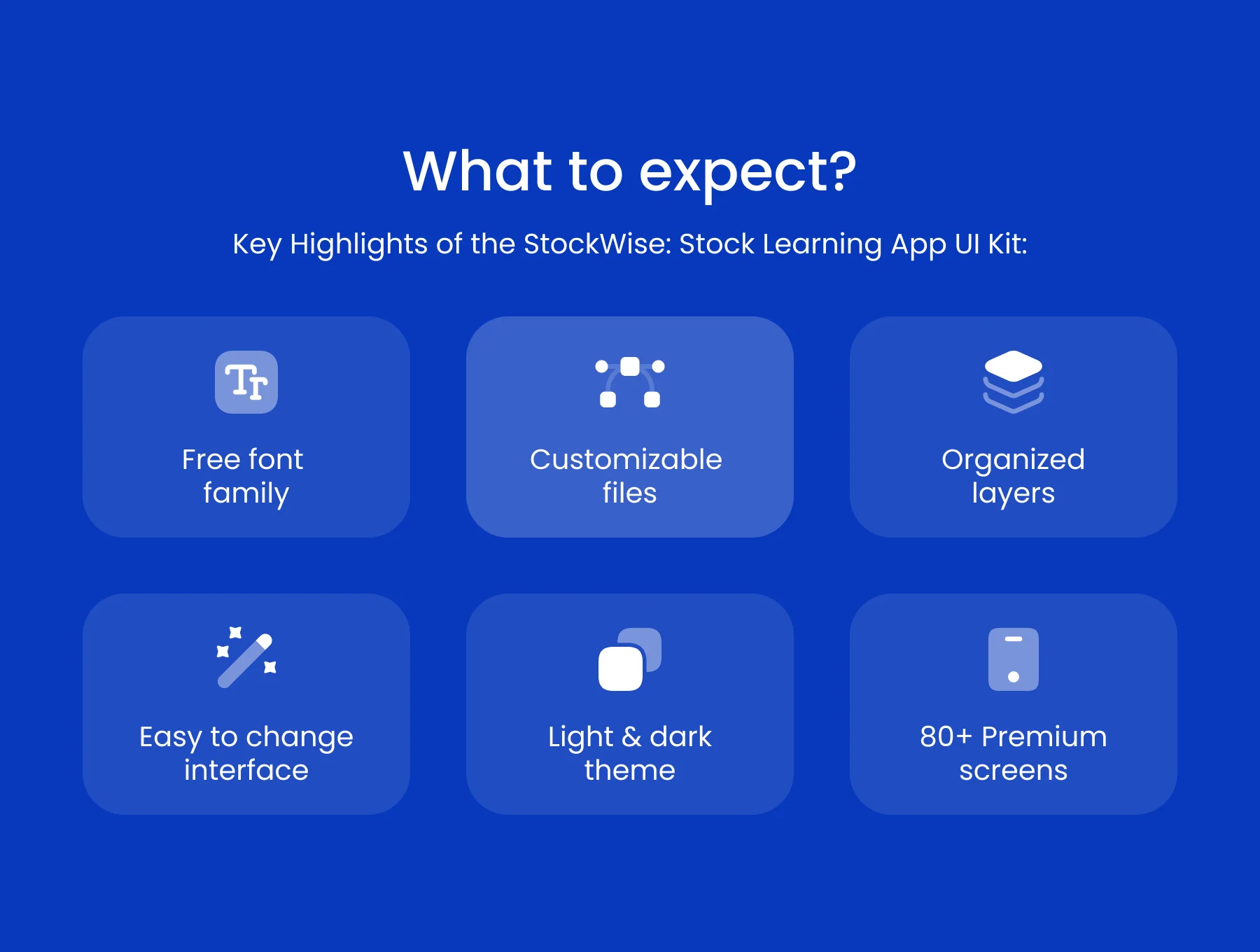 StockWise - Stock Learning App UI Kit 2