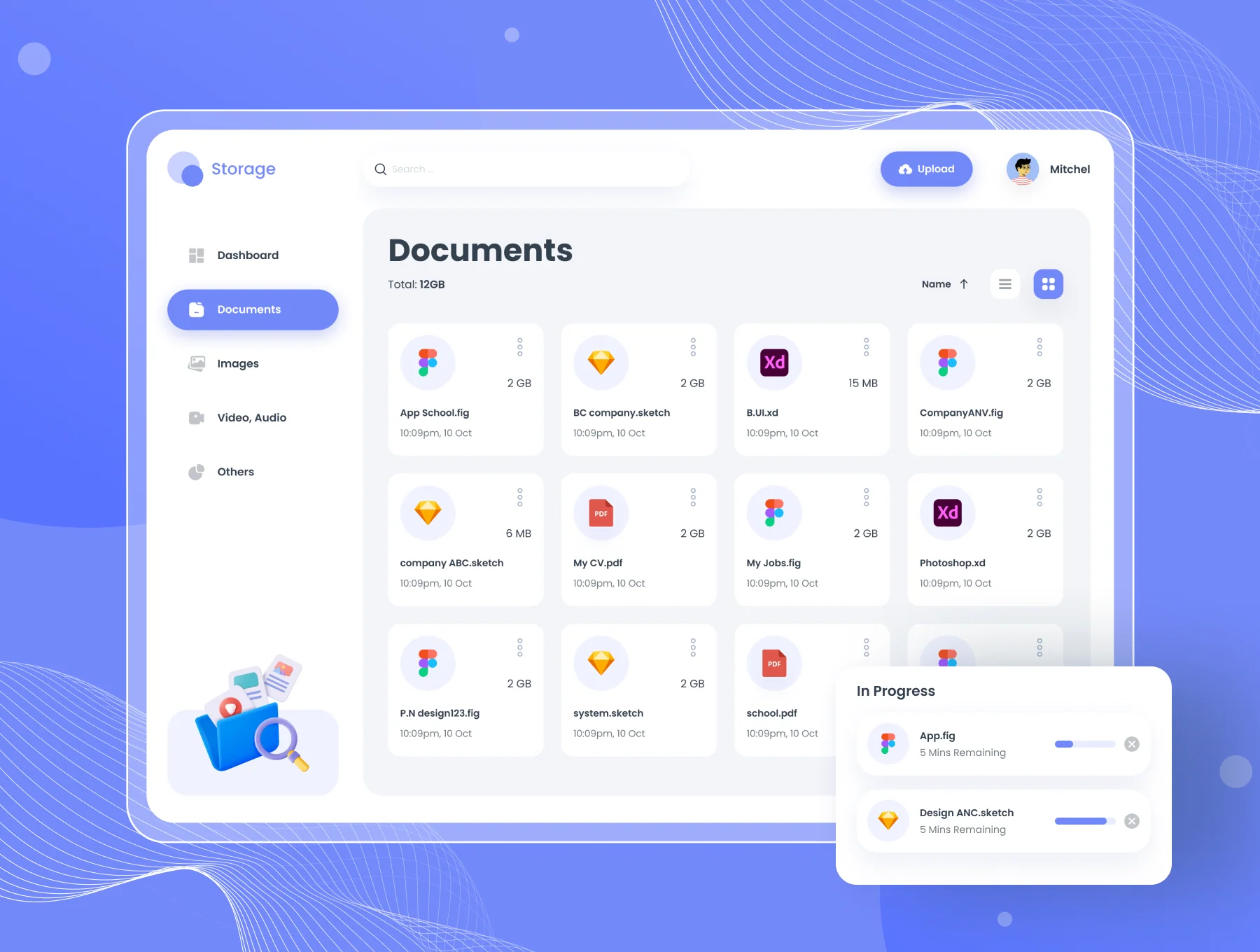 Storage Management Dashboard 10