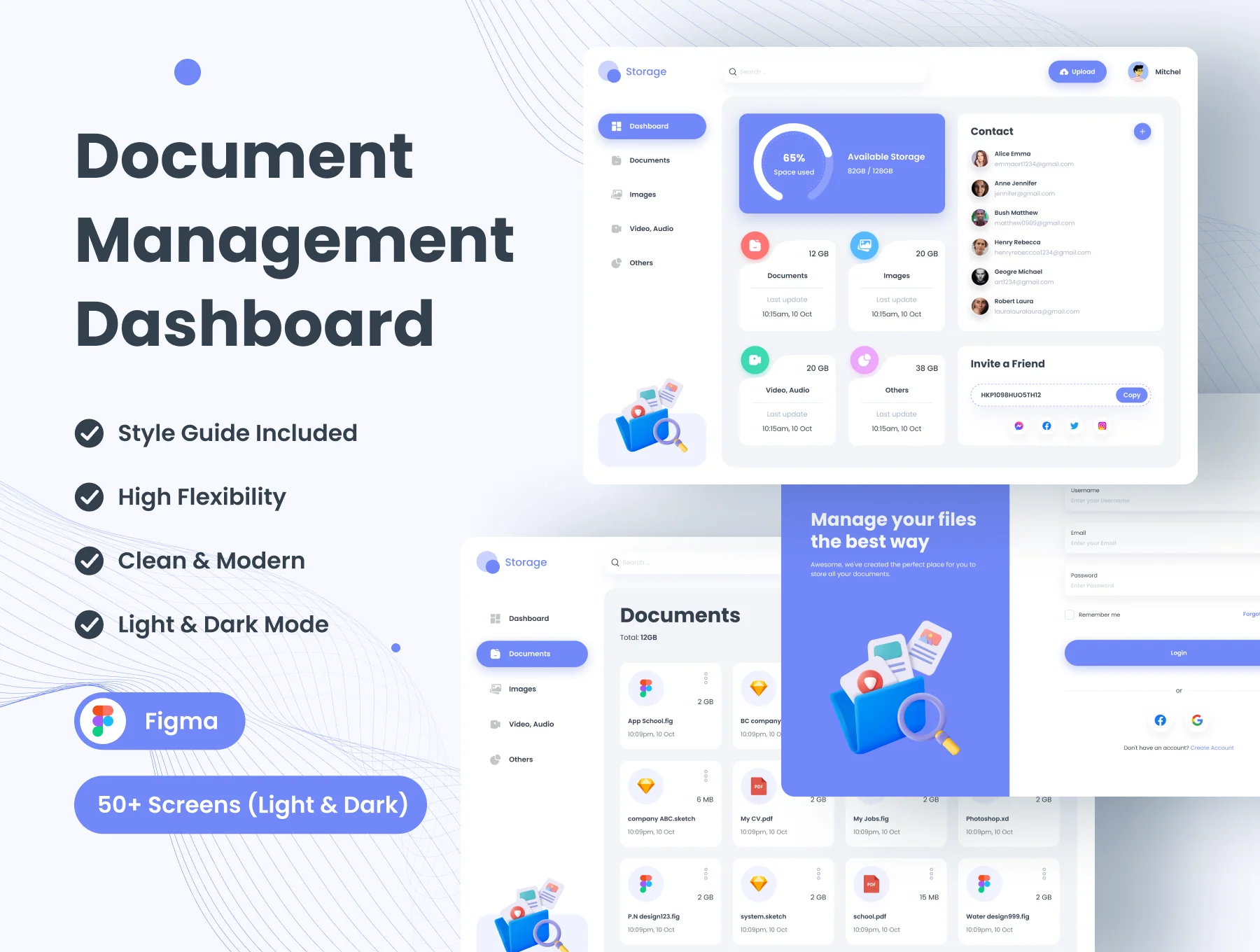 Storage Management Dashboard
