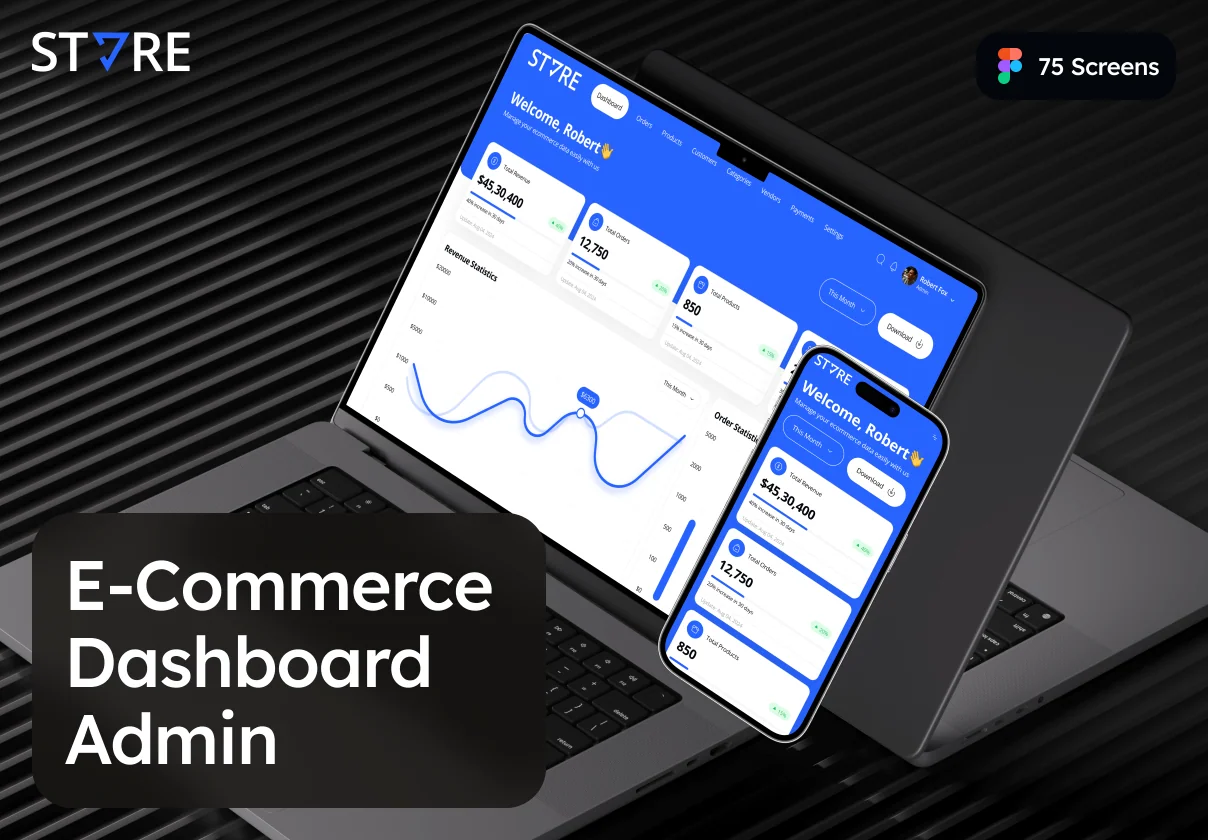 Store - ECommerce Dashboard Admin UI Kit
