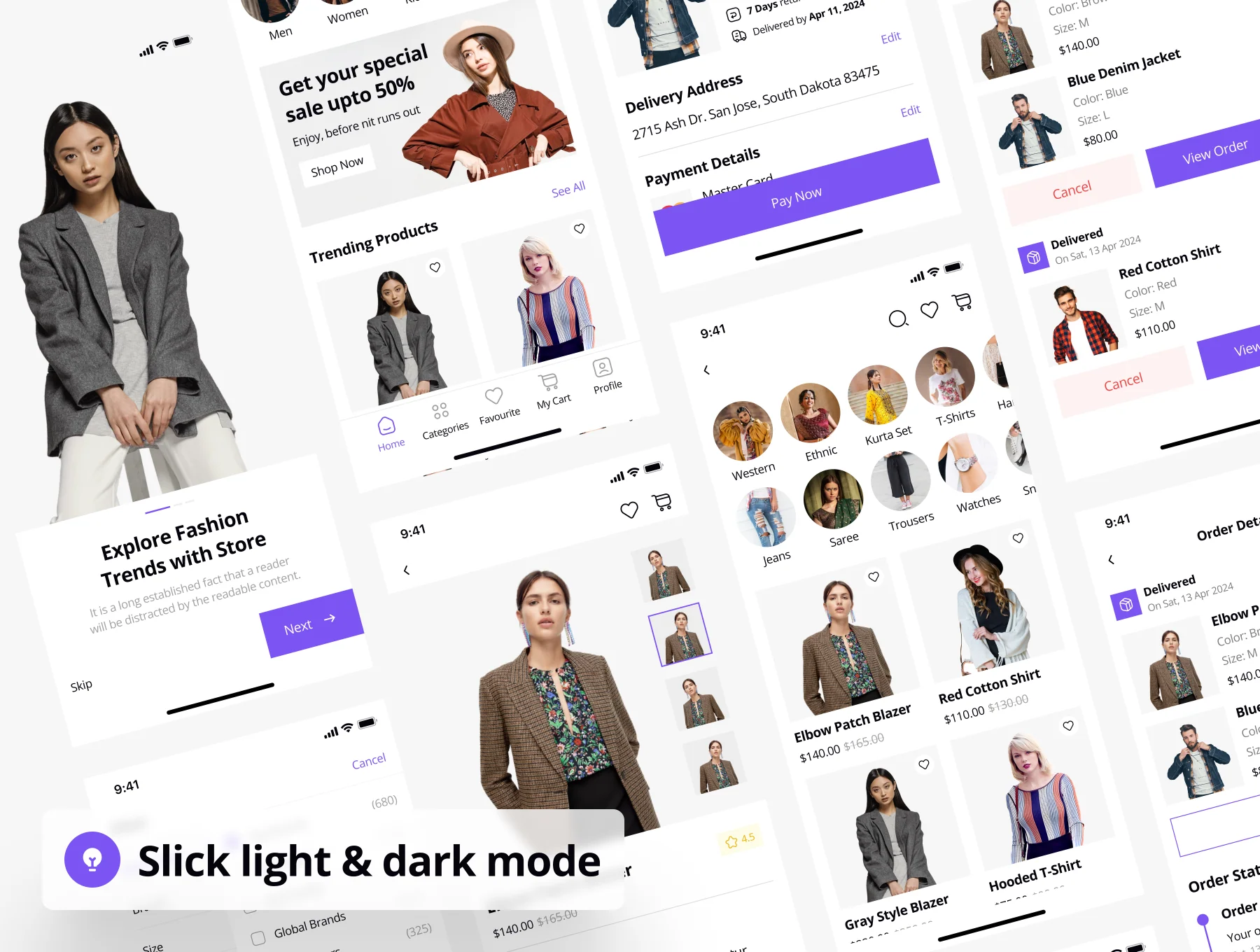 Store - Shopping Ecommerce App UI Kit 3
