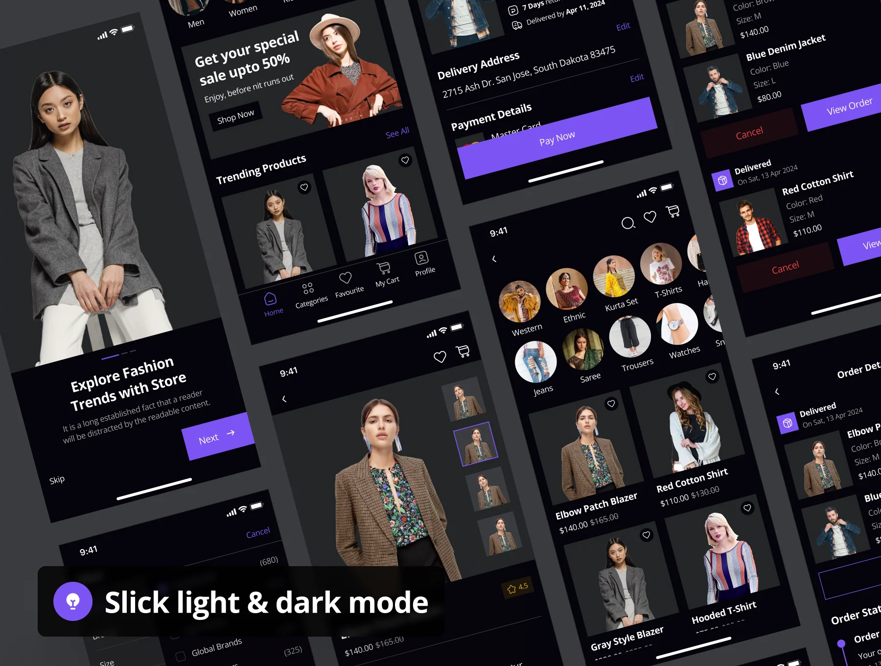 Store - Shopping Ecommerce App UI Kit 4