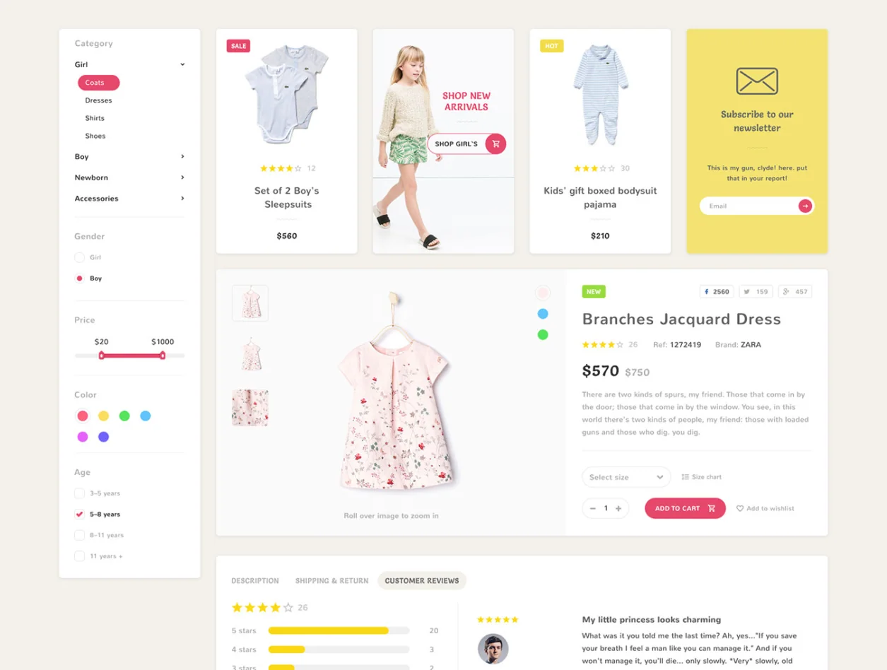 Store UI Kit 3
