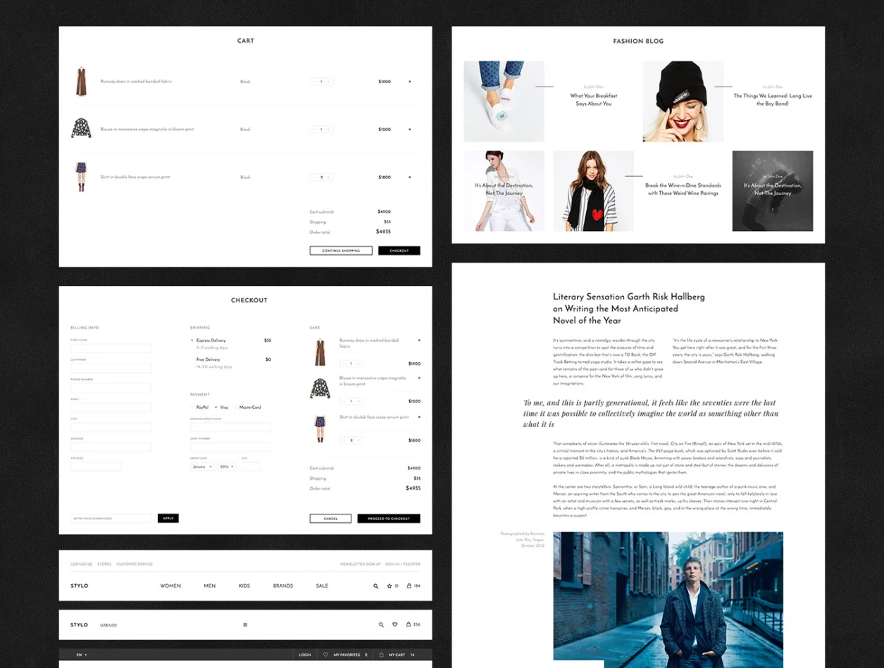 Store UI Kit 4