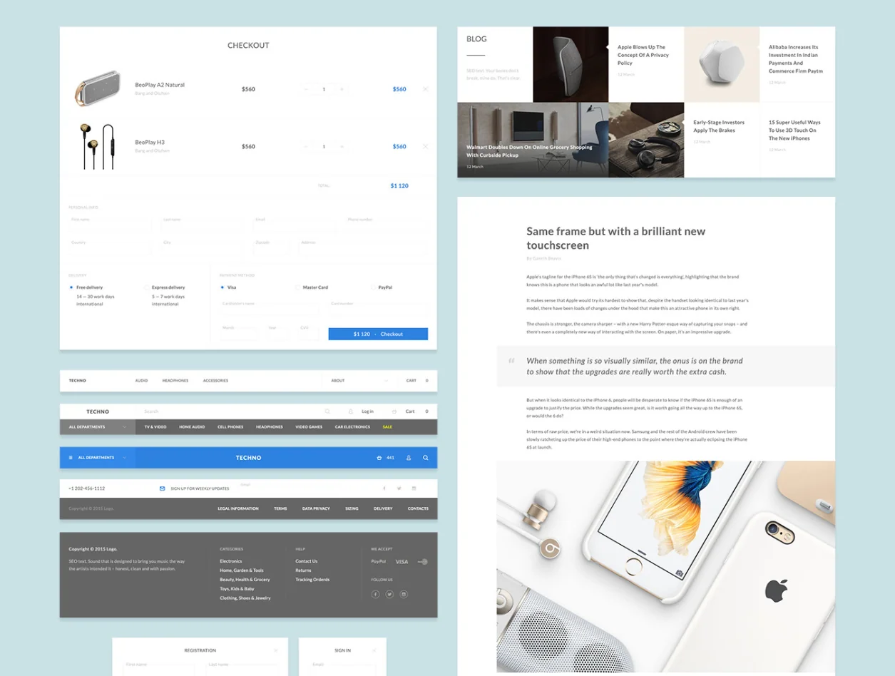 Store UI Kit 8