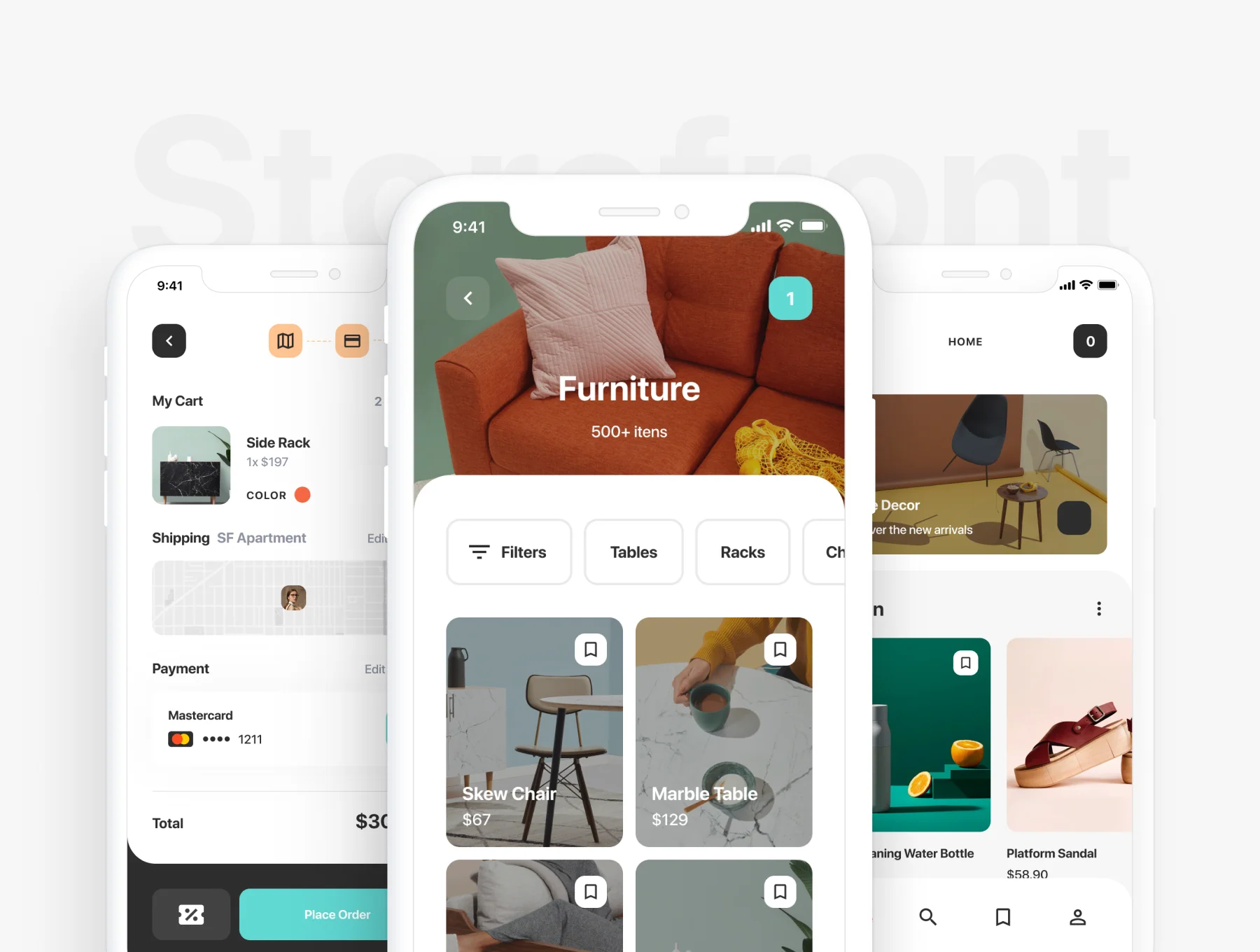 Storefront iOS UI Kit 3