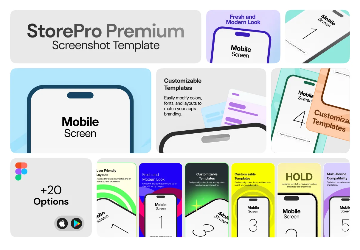 StorePro Premium Screenshot Template