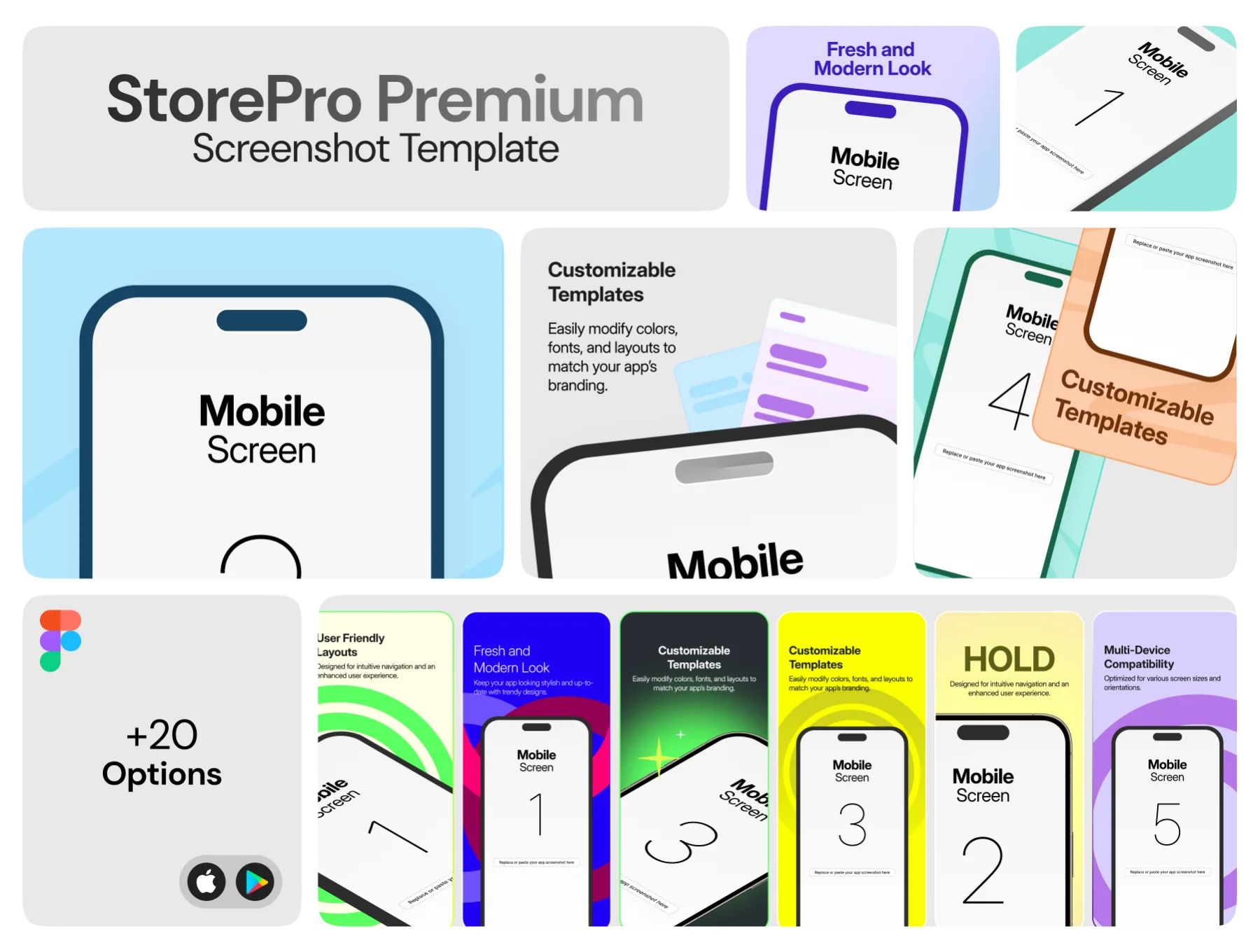 StorePro Premium Screenshot Template
