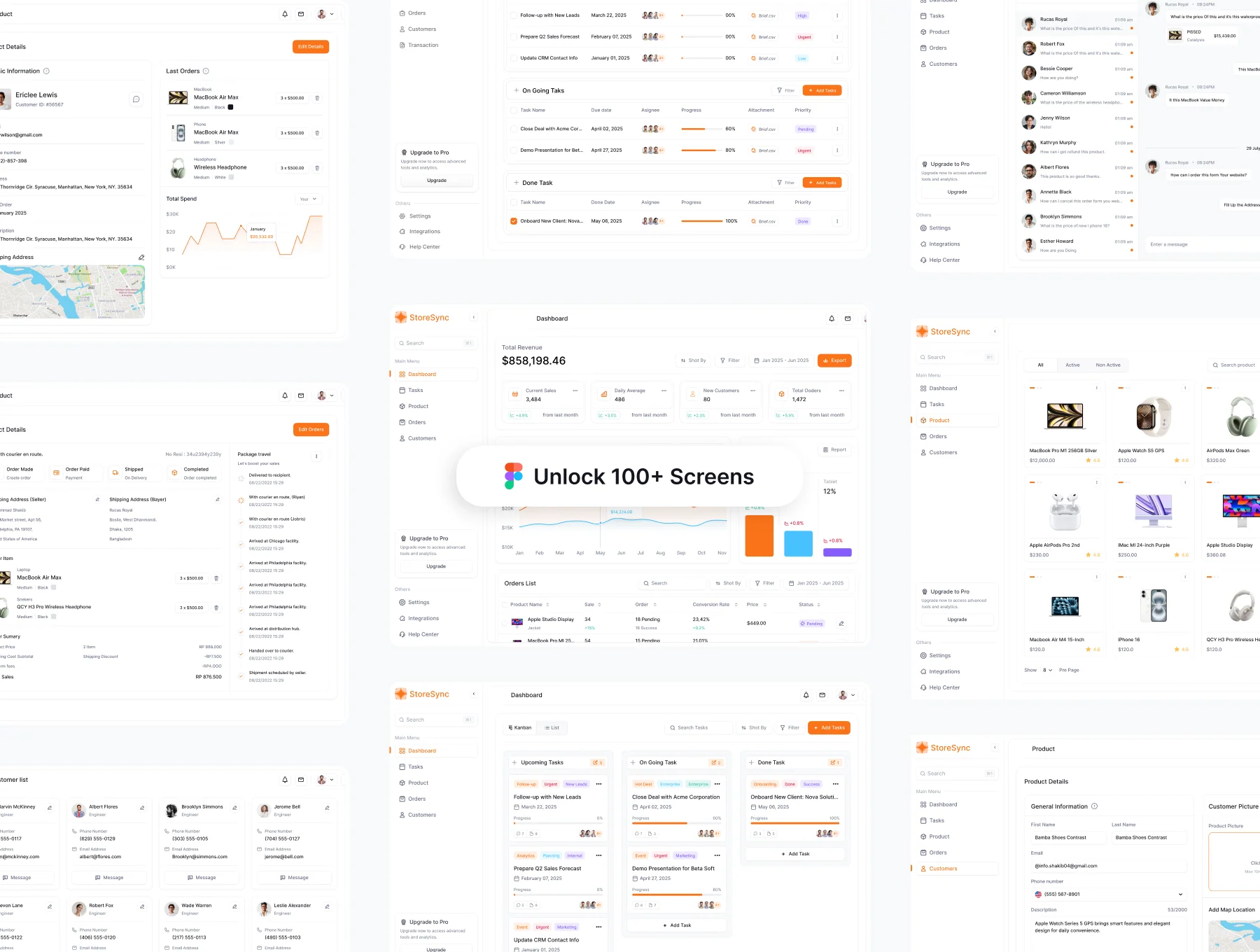 StoreSync - Sales CRM Dashboard 5