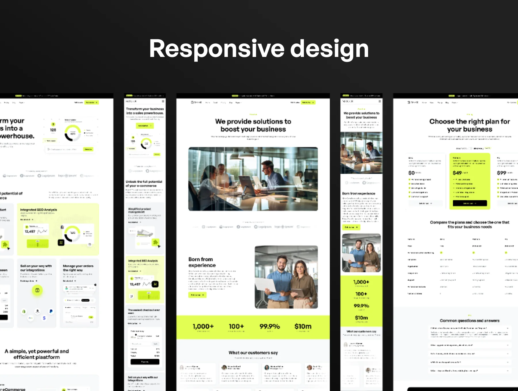 StoreX - SaaS Startup Framer Template 4