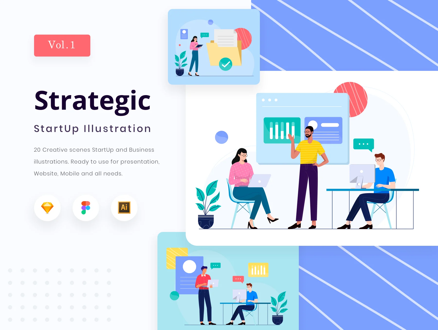 Strategic - Start Up Illustration
