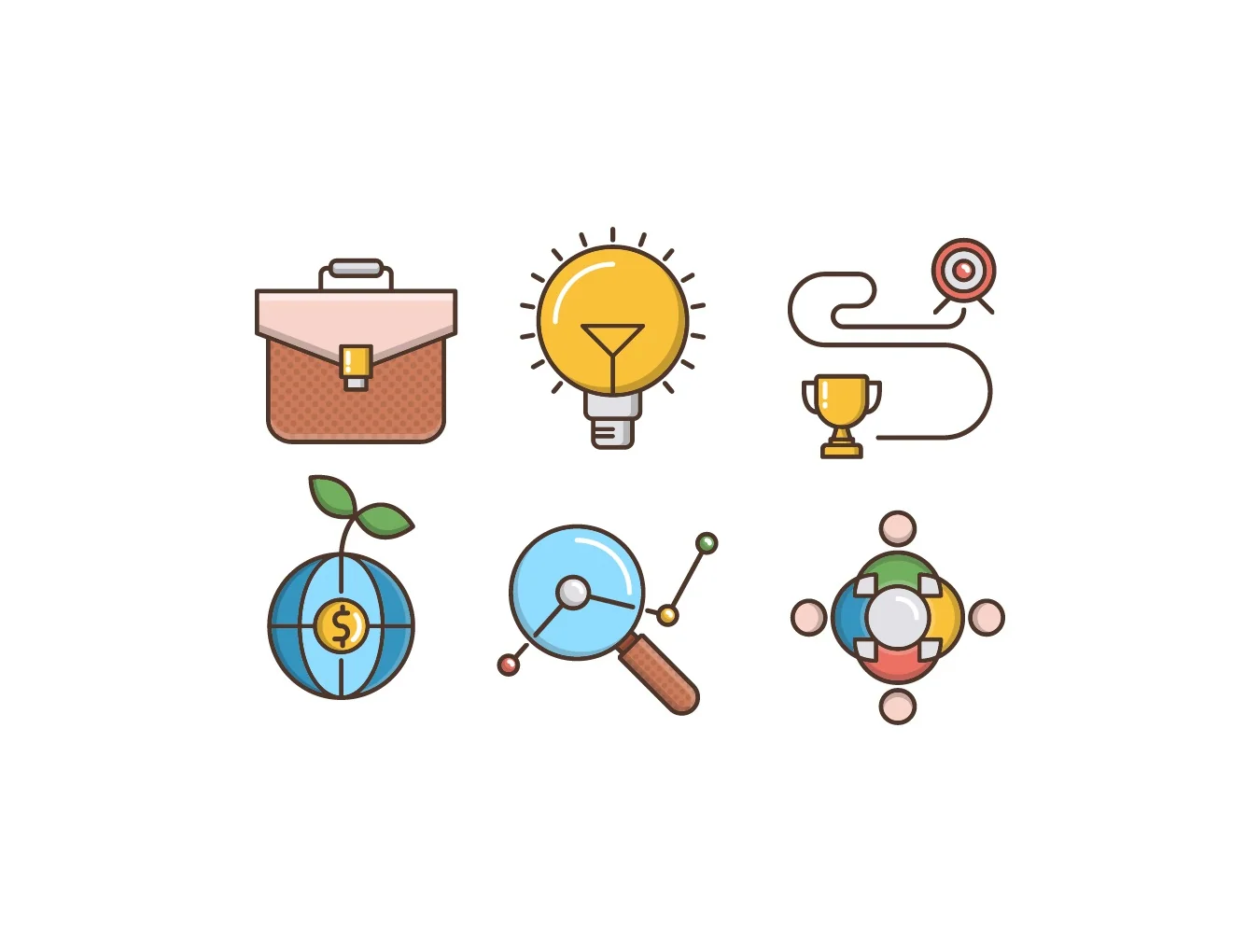 20 Strategy Icons 2